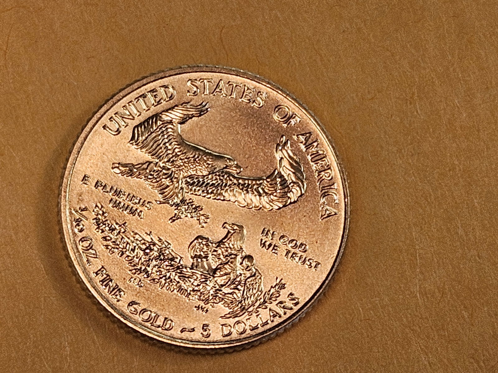 GOLD! GEM Brilliant Uncirculated 2012 GOLD one-tenth American Gold Eagle - 4