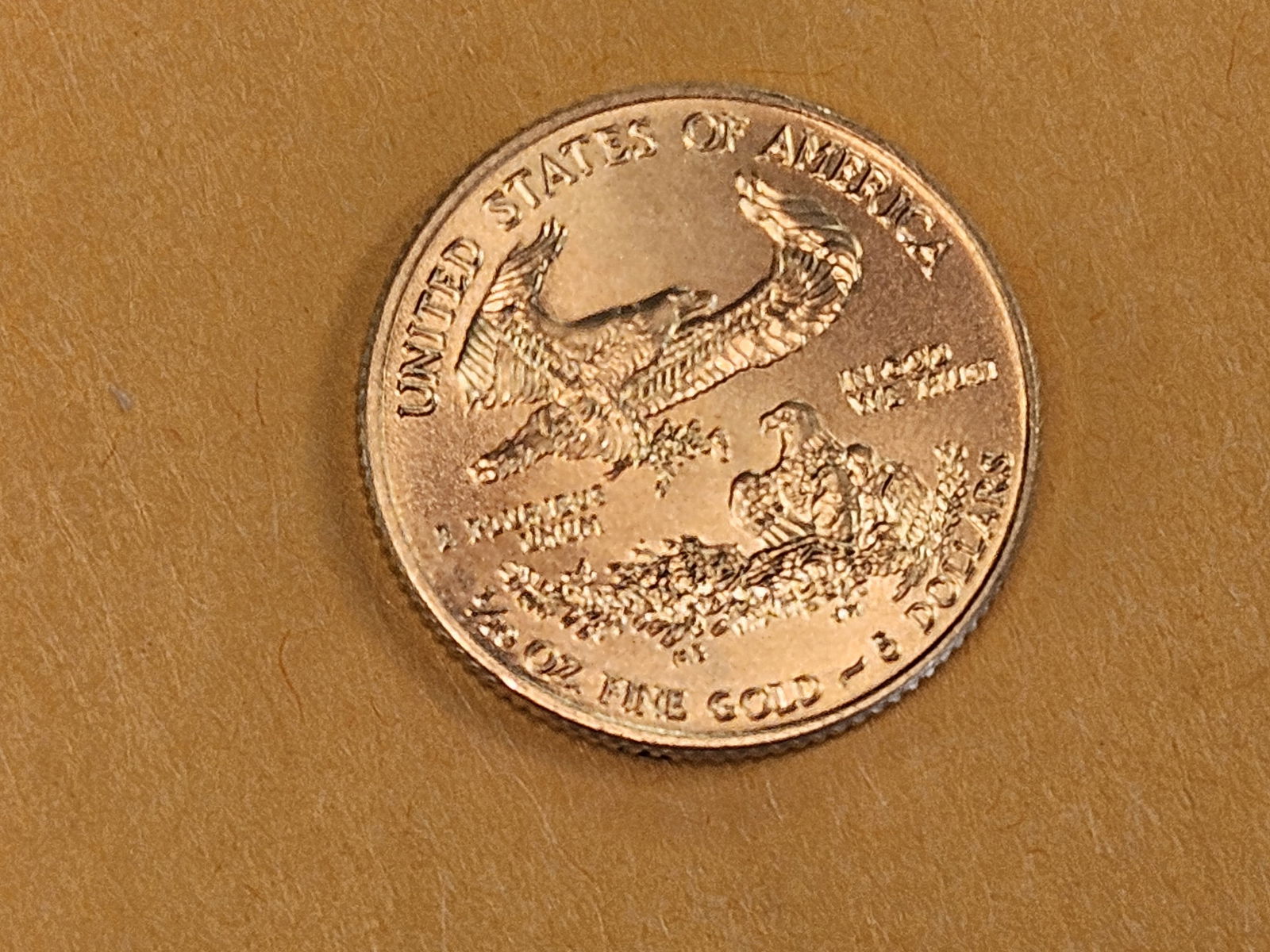 GOLD! GEM Brilliant Uncirculated 2012 GOLD one-tenth American Gold Eagle - 3