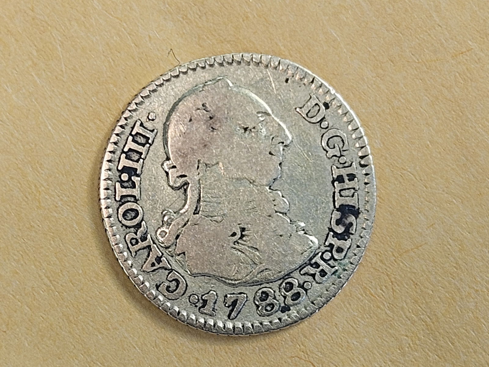 GOLD! Bright 1738 Spain Gold 1/2 Escudo - 4