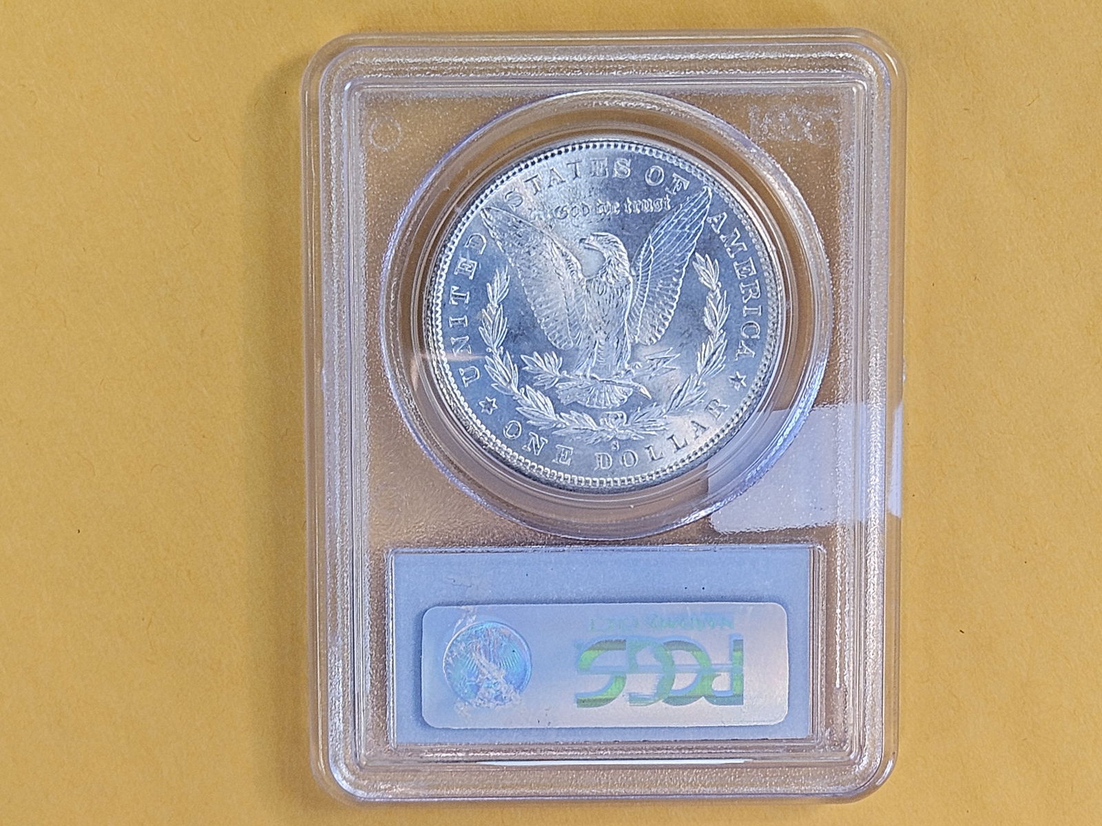 PCGS 1881-S Morgan Dollar in Mint State 63 - 3