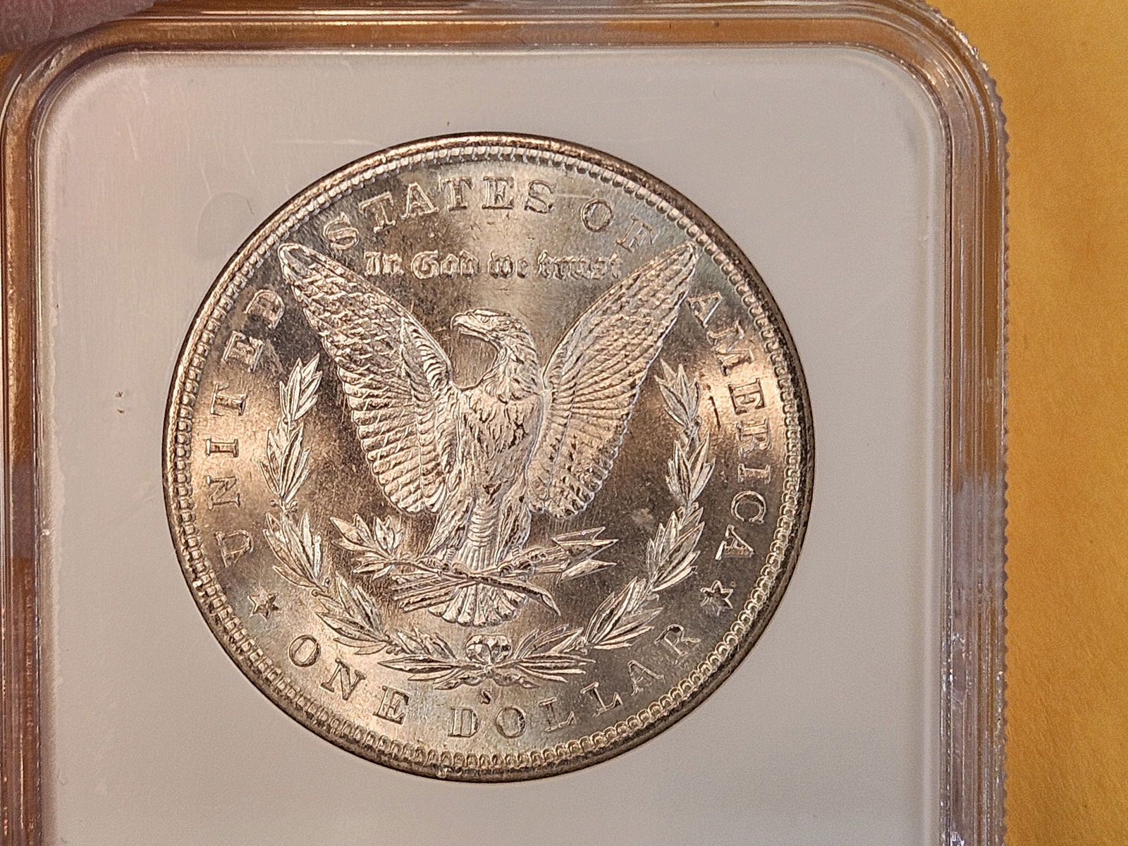 NGC 1880-S Morgan Dollar in Mint State 63 - 5