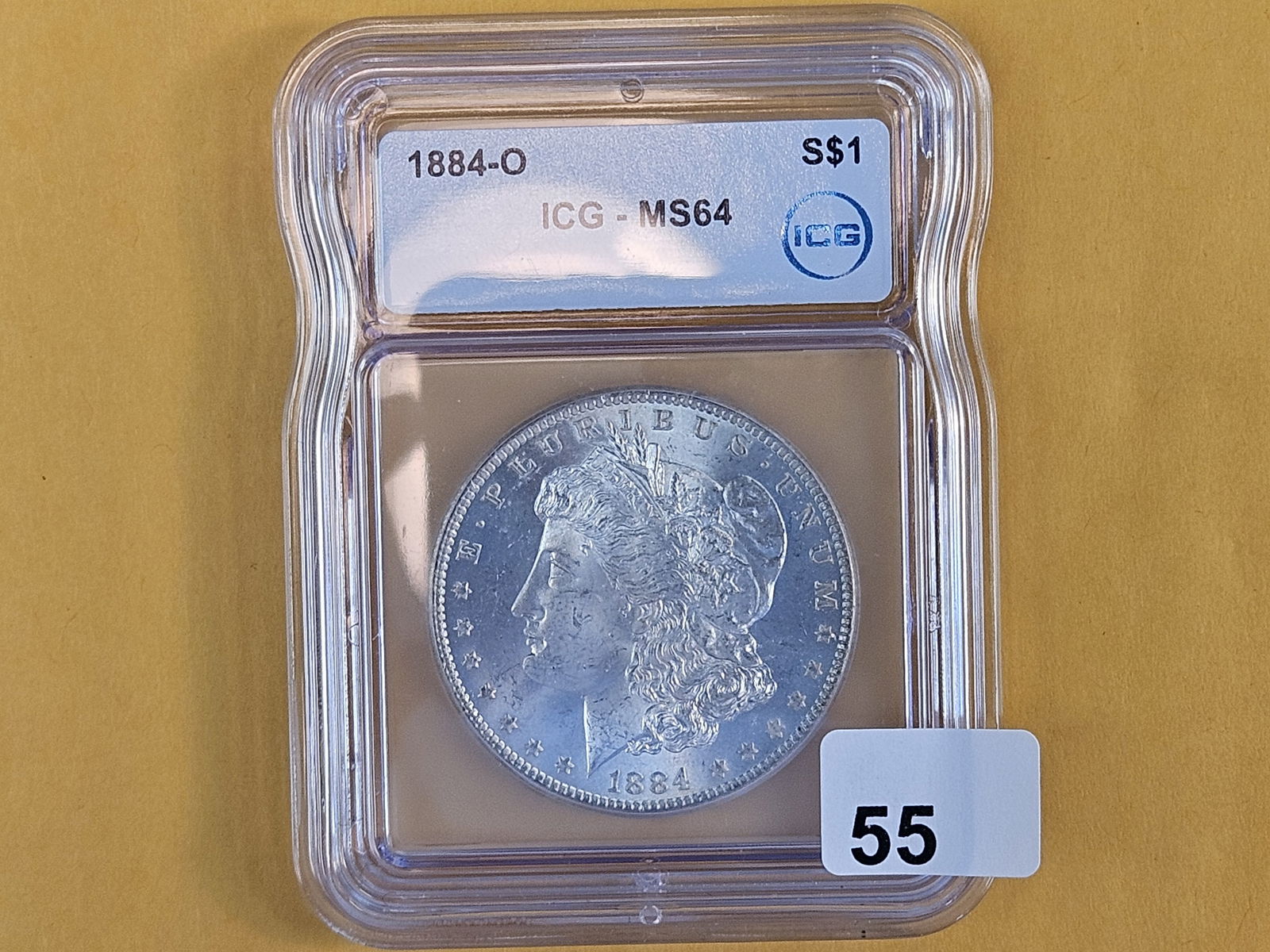 ICG 1884-O Morgan Dollar in Mint State 64 - 2