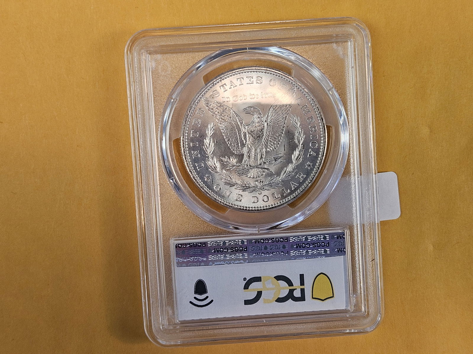 PCGS 1898-O Morgan Dollar in Mint State 63 - 3