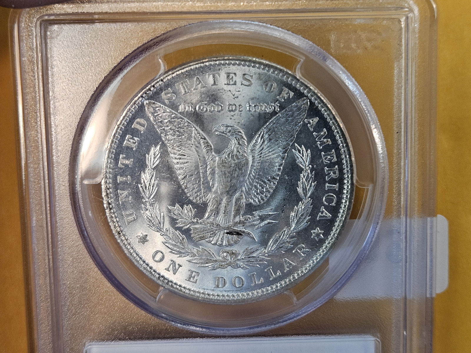 Little Better PCGS 1890 Morgan Dollar in Mint State 64 - 4