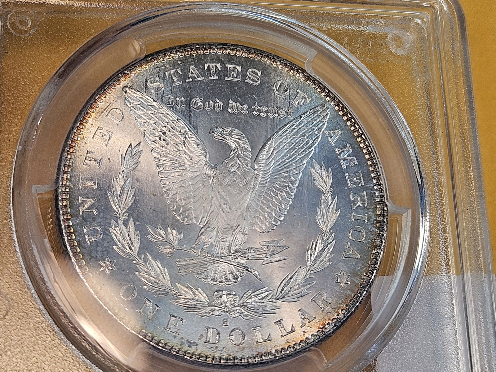 GEM! PCGS 1878-S Morgan Dollar in Mint State 65 - 9