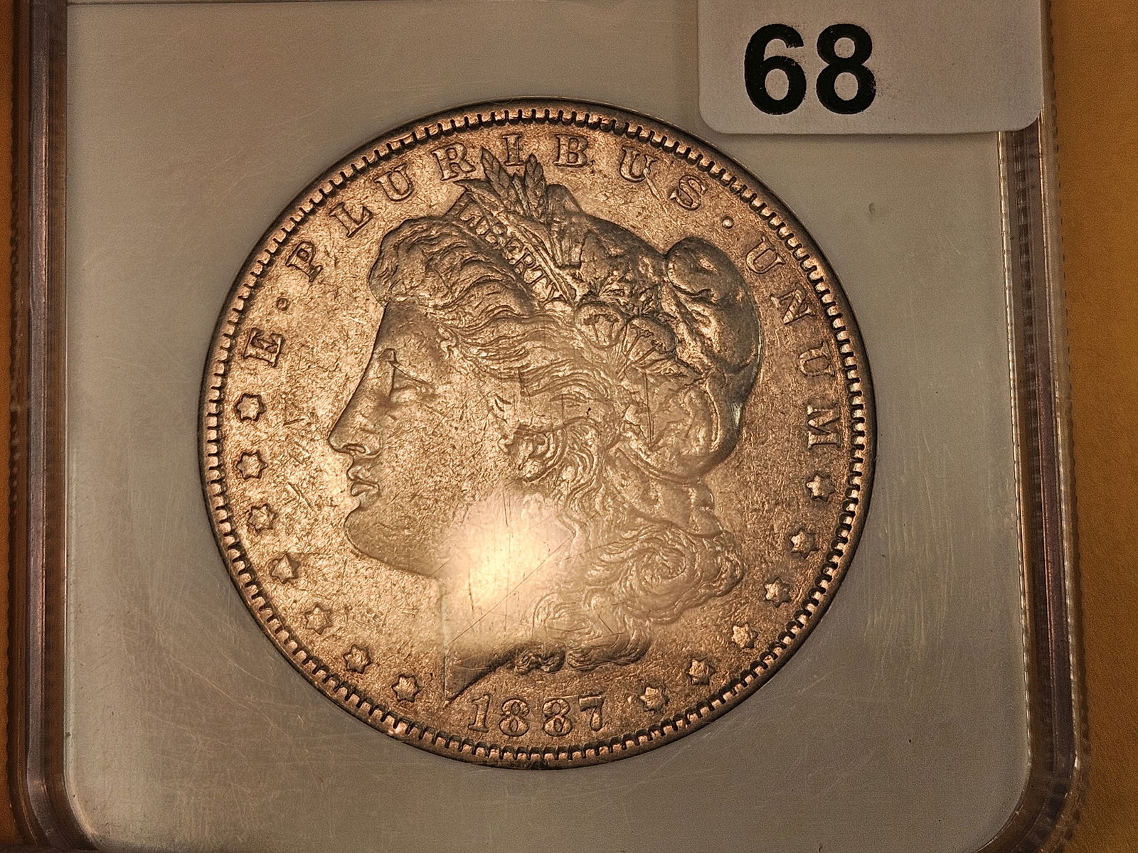 VAM! NGC 1887/6 Morgan Dollar in Very fine - 35 (1 of 4)