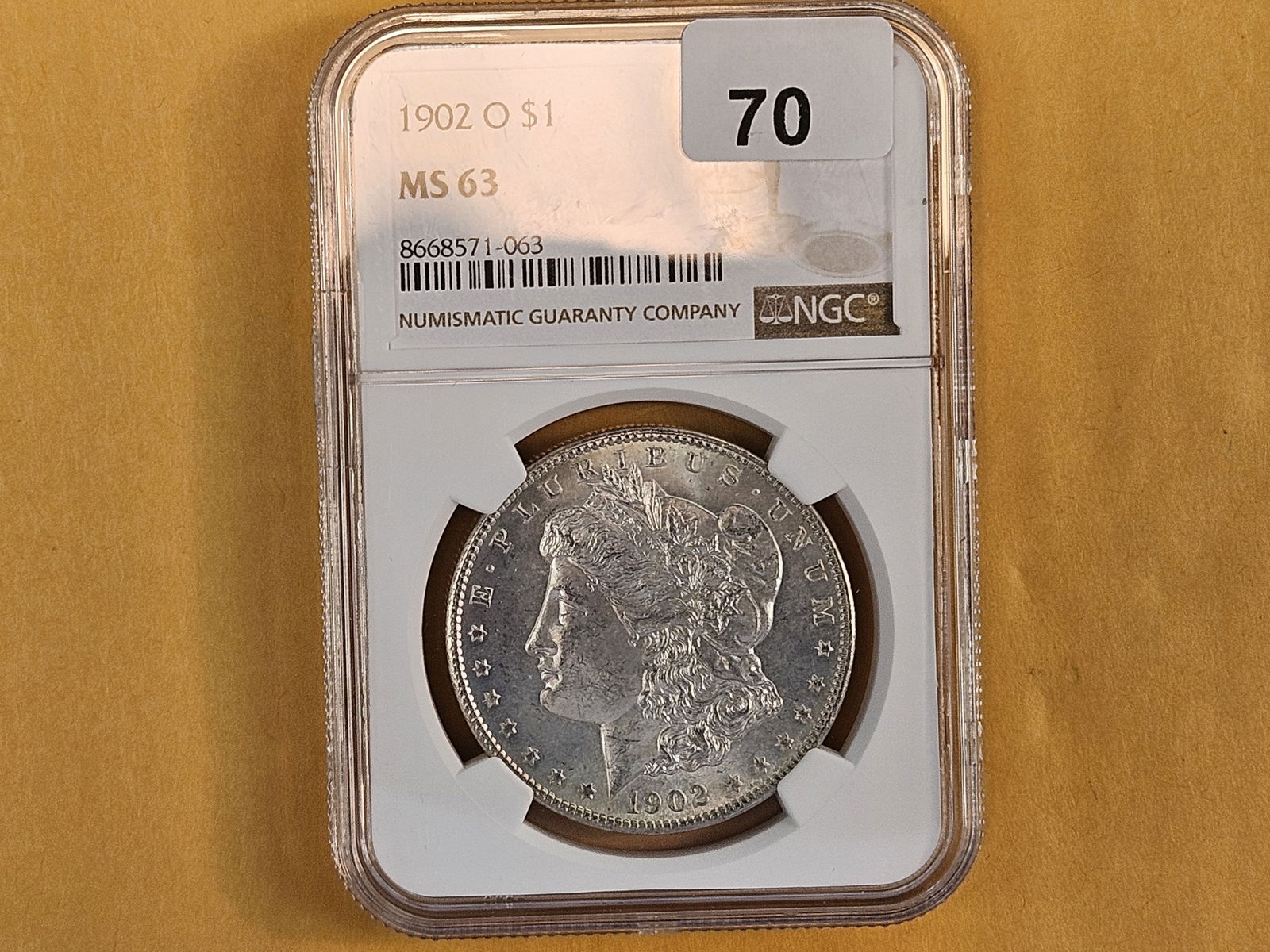 NGC 1902-O Morgan Dollar in Mint State 63 - 2