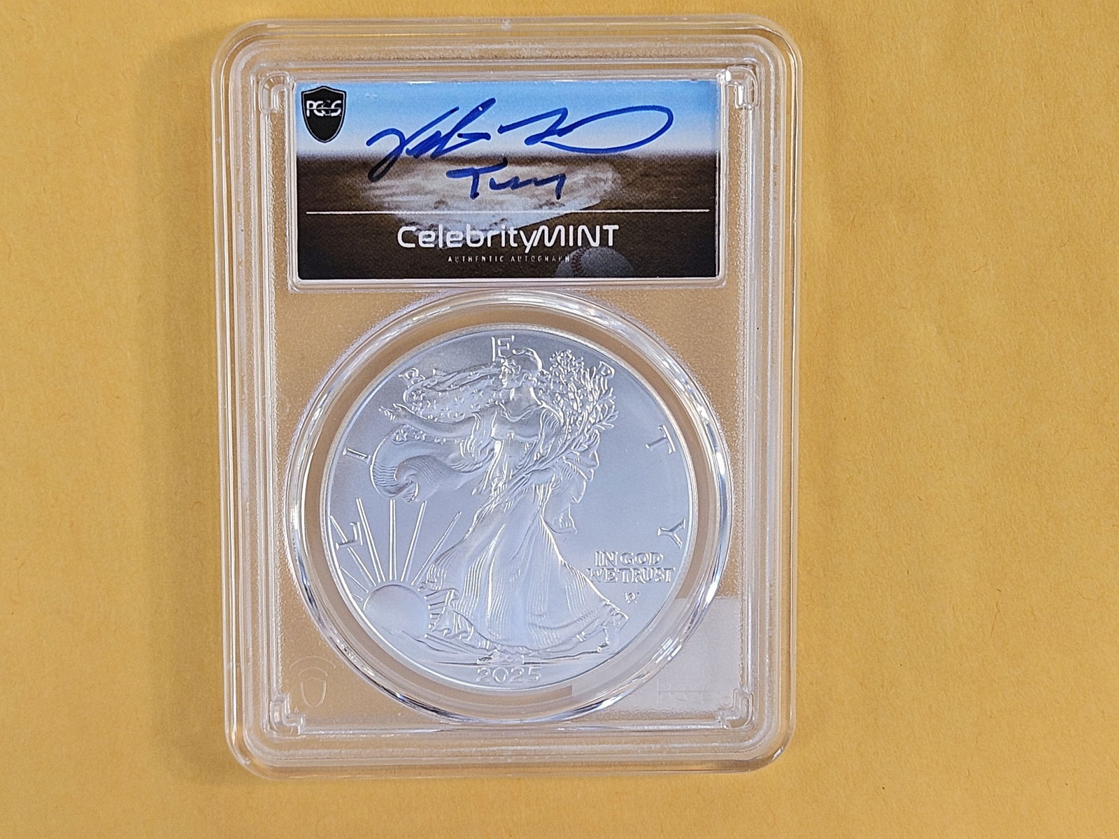 PCGS 2025 GEM BU American Silver Eagle - 2