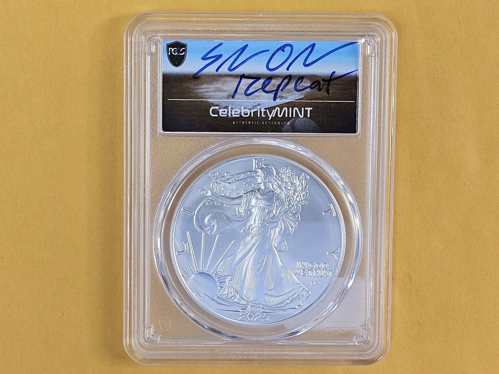 PCGS 2025 GEM BU American Silver Eagle - 2