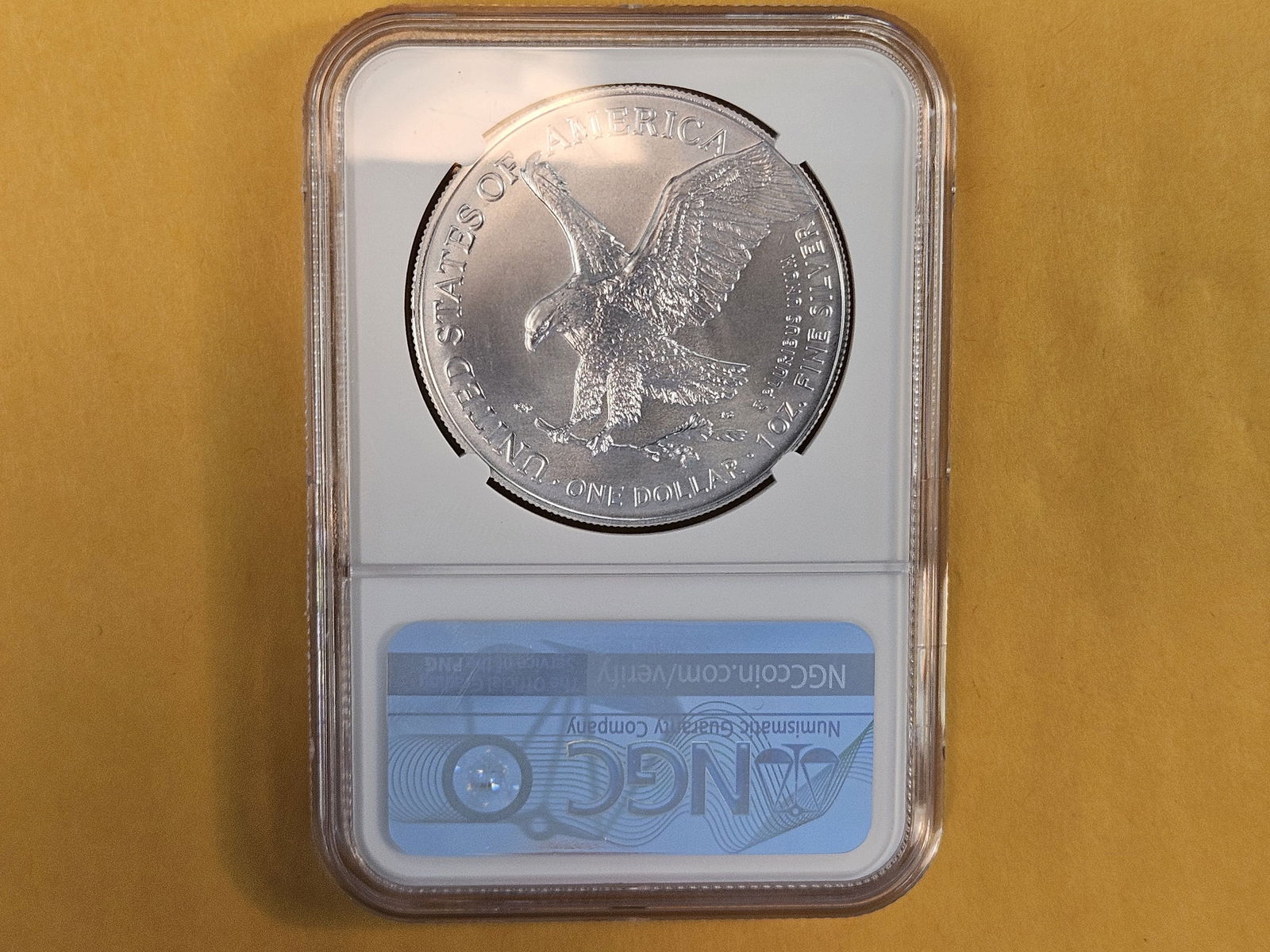 NGC 2024 American Silver Eagle in Mint State 69 - 2
