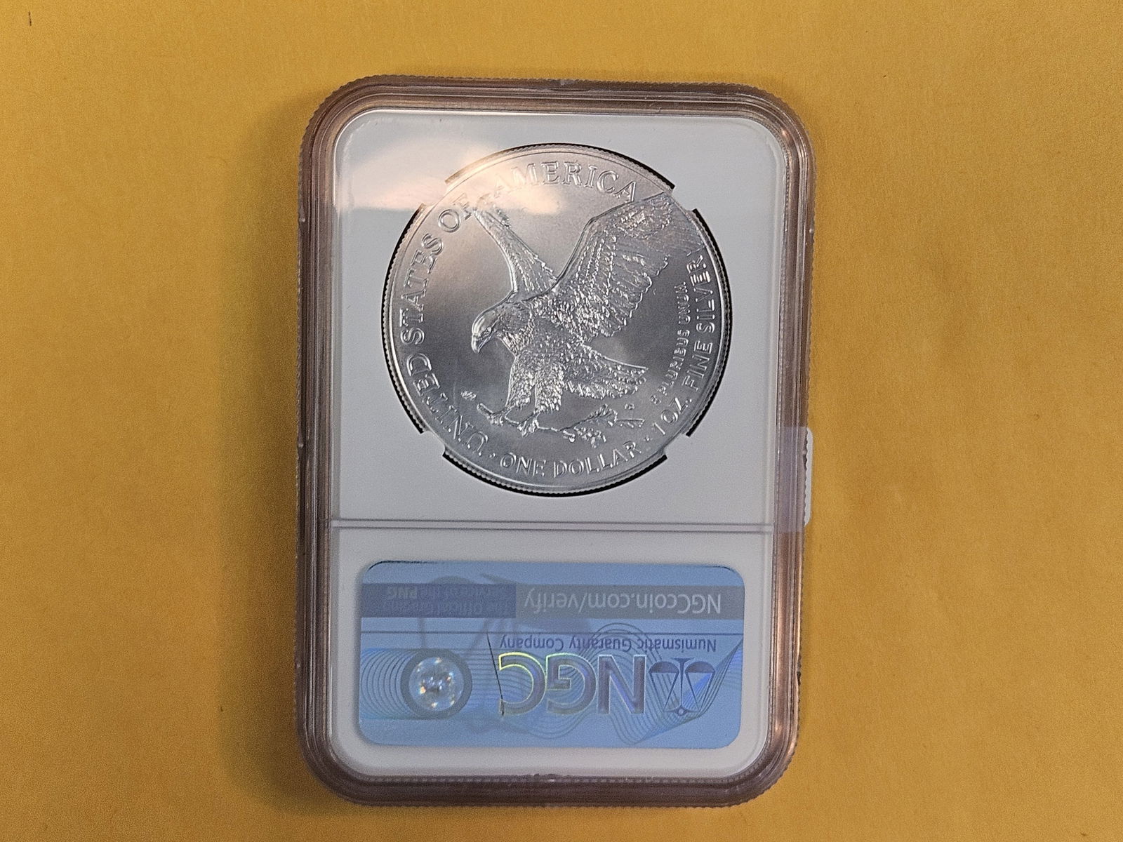 PERFECT! NGC 2023 American Silver Eagle in Mint State 70 - 3