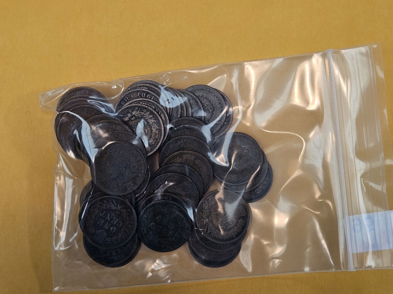 Fifty Indian Cents all in Good - 2