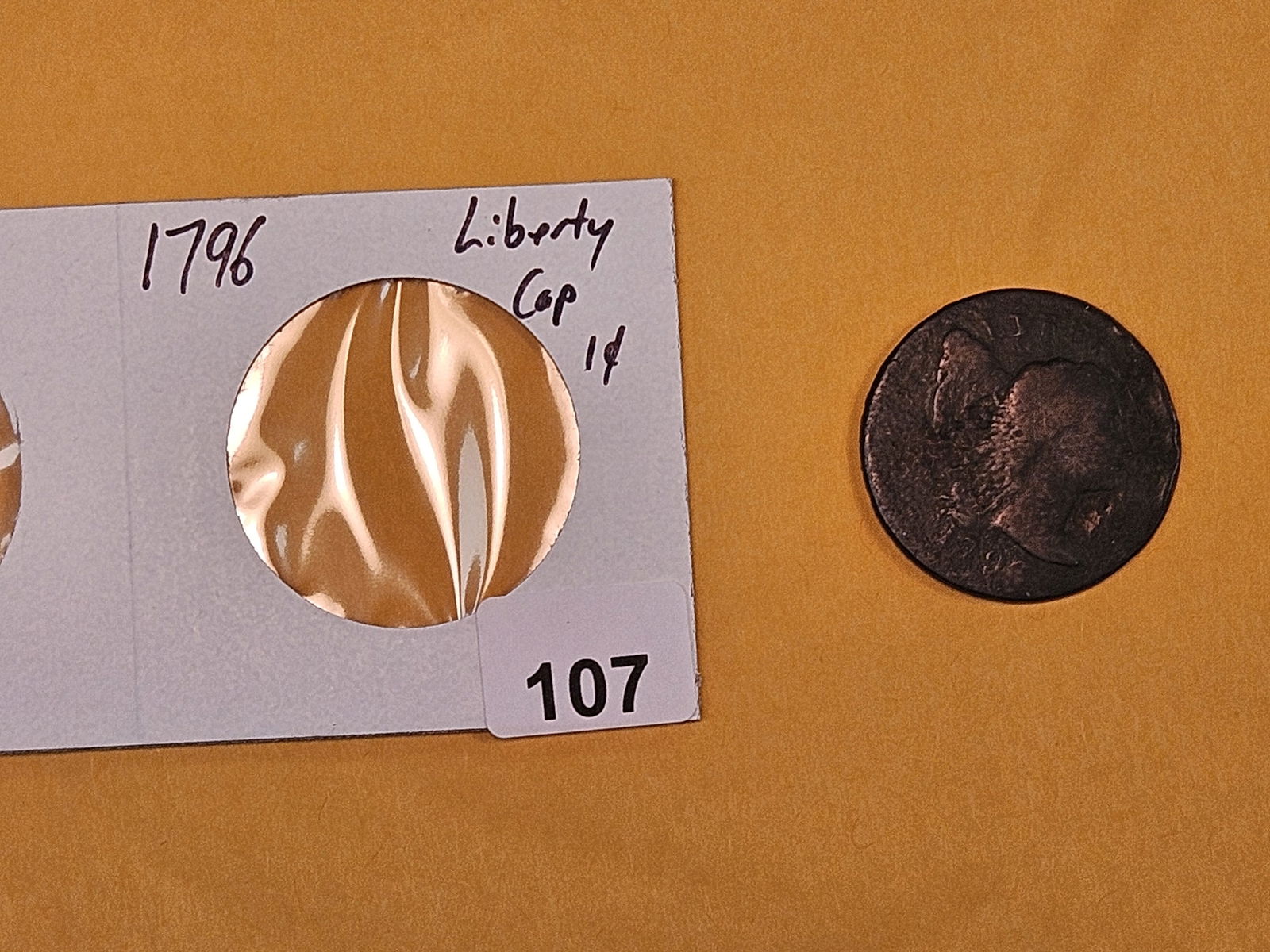 * 1796 Liberty Cap Large Cent - 2