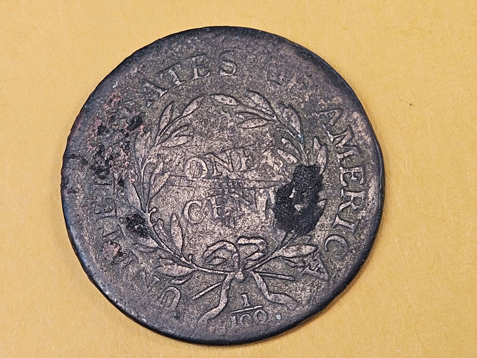 * 1796 Liberty Cap Large Cent - 6