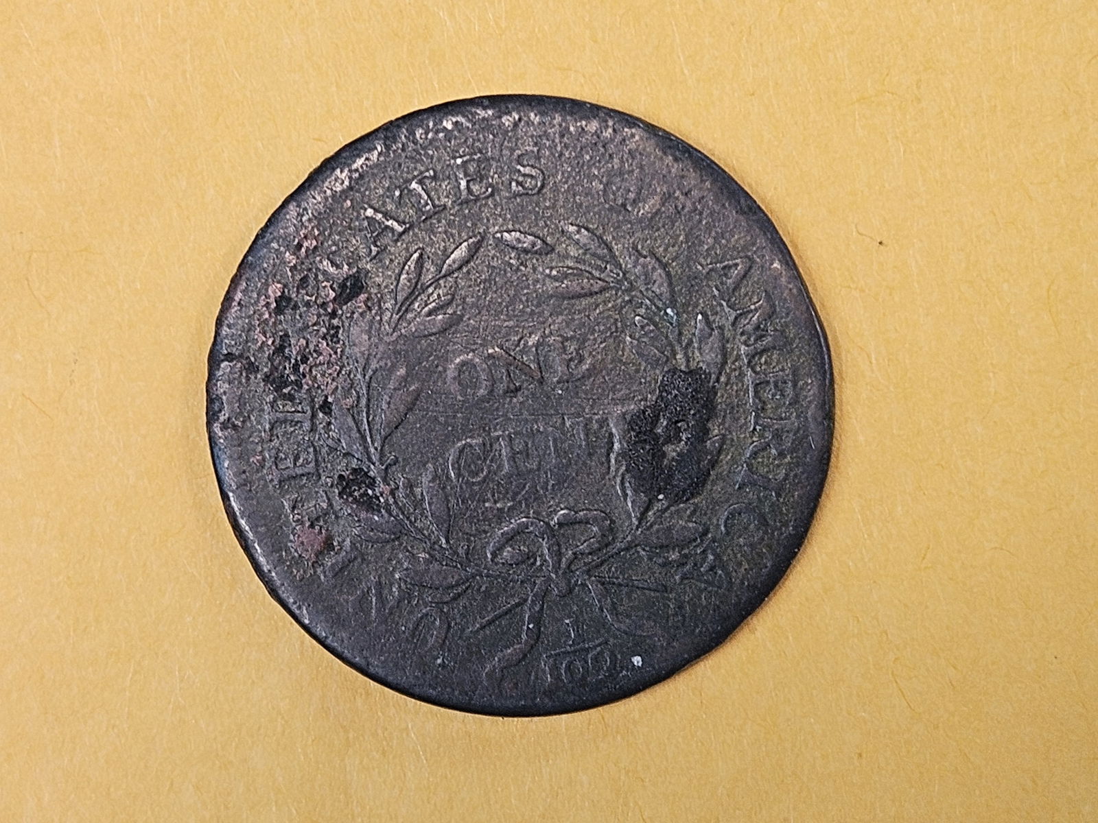 * 1796 Liberty Cap Large Cent - 7