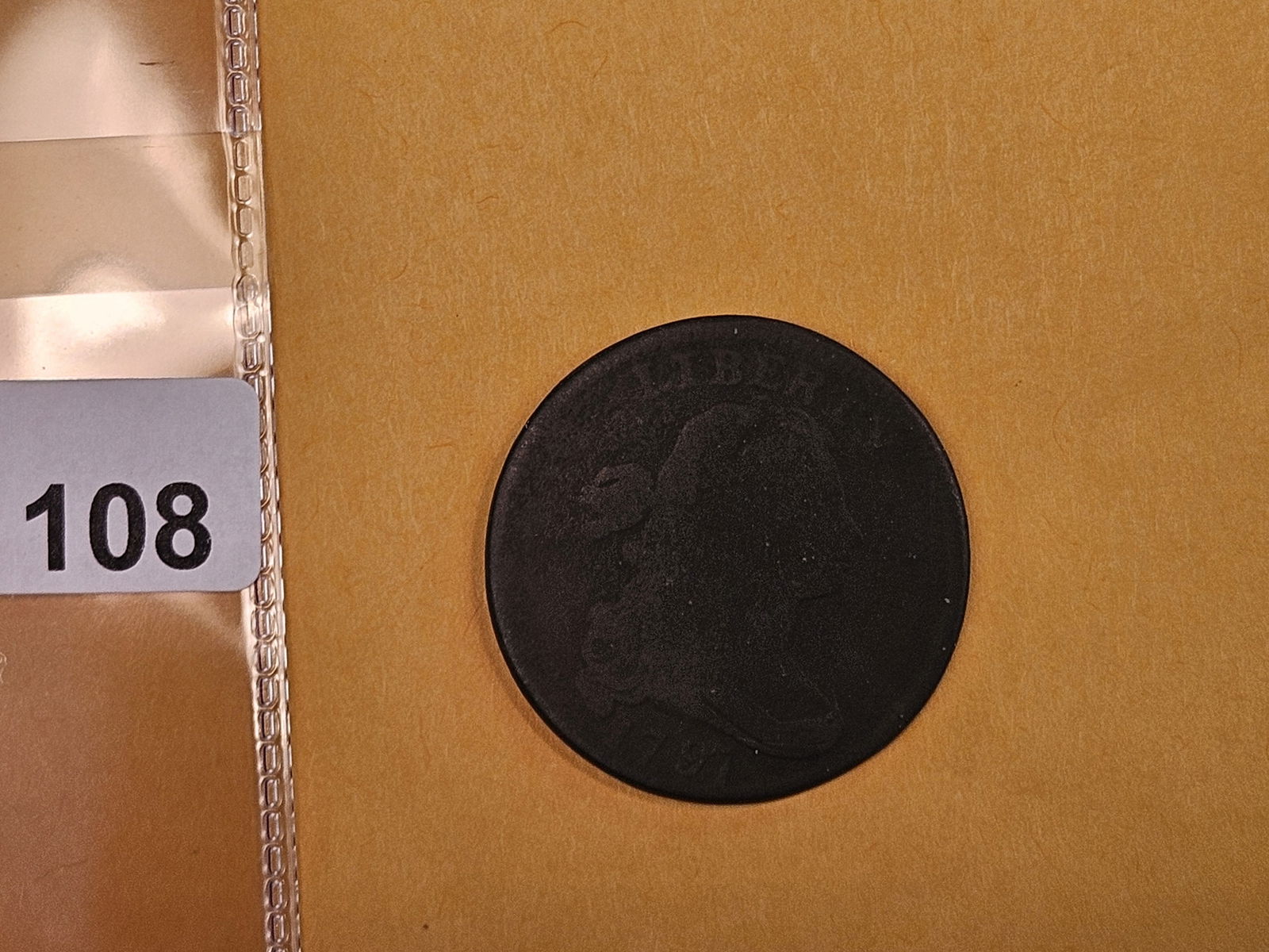 1797 Draped Bust Large Cent - 2