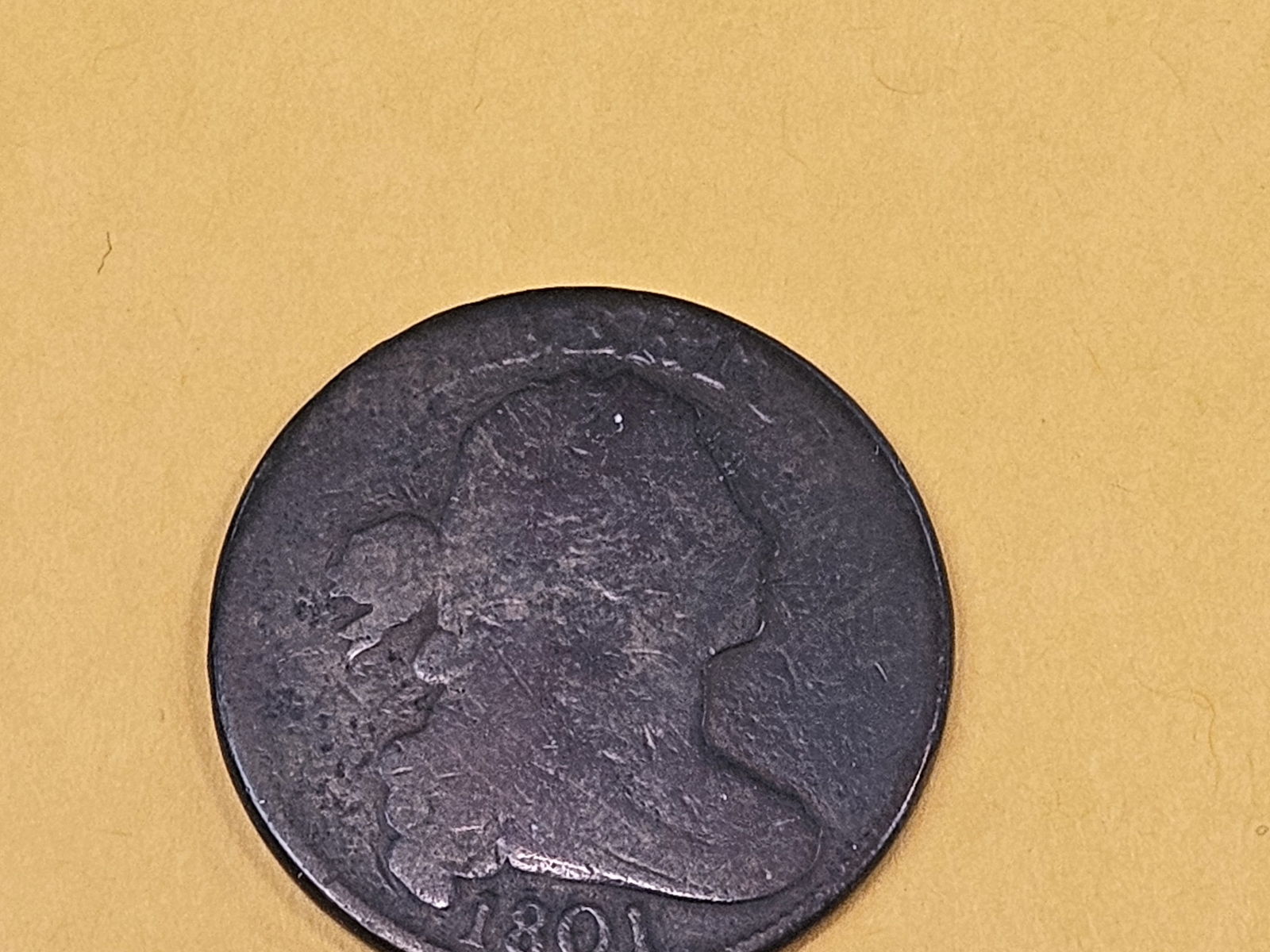 1801 Draped Bust Large Cent - 3