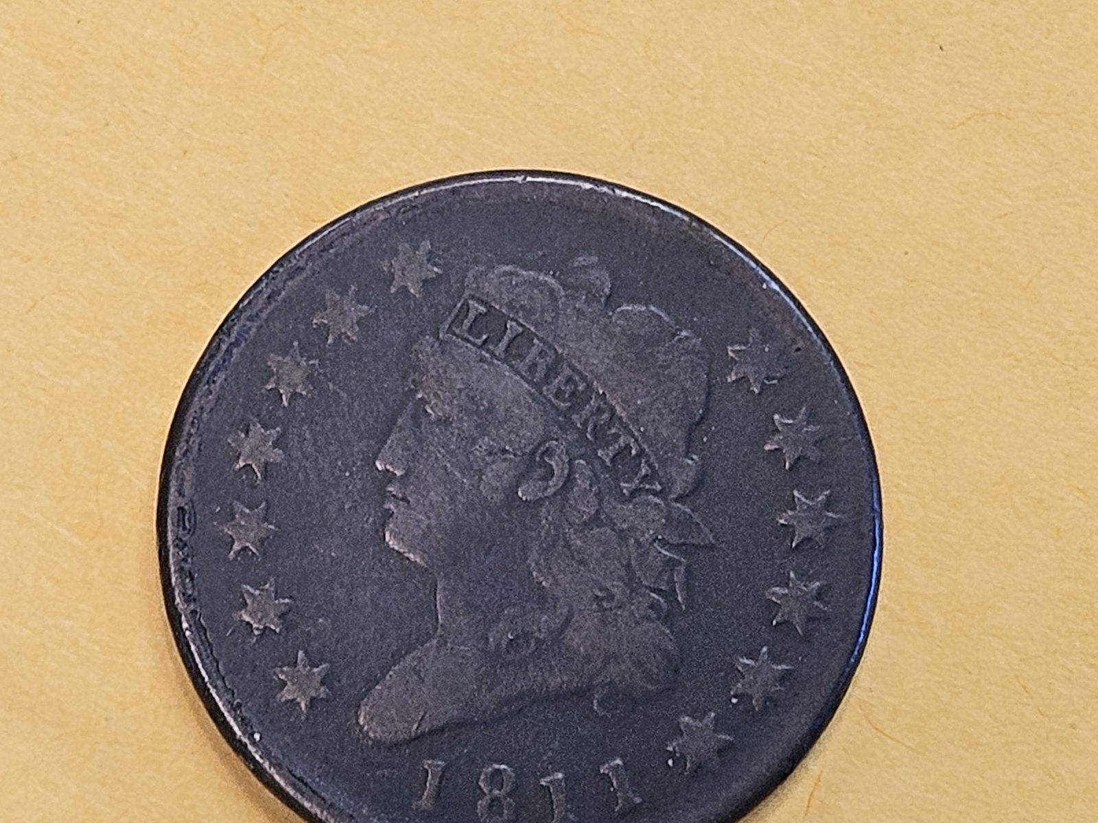 * KEY DATE * 1811 Classic Head Large Cent - 3