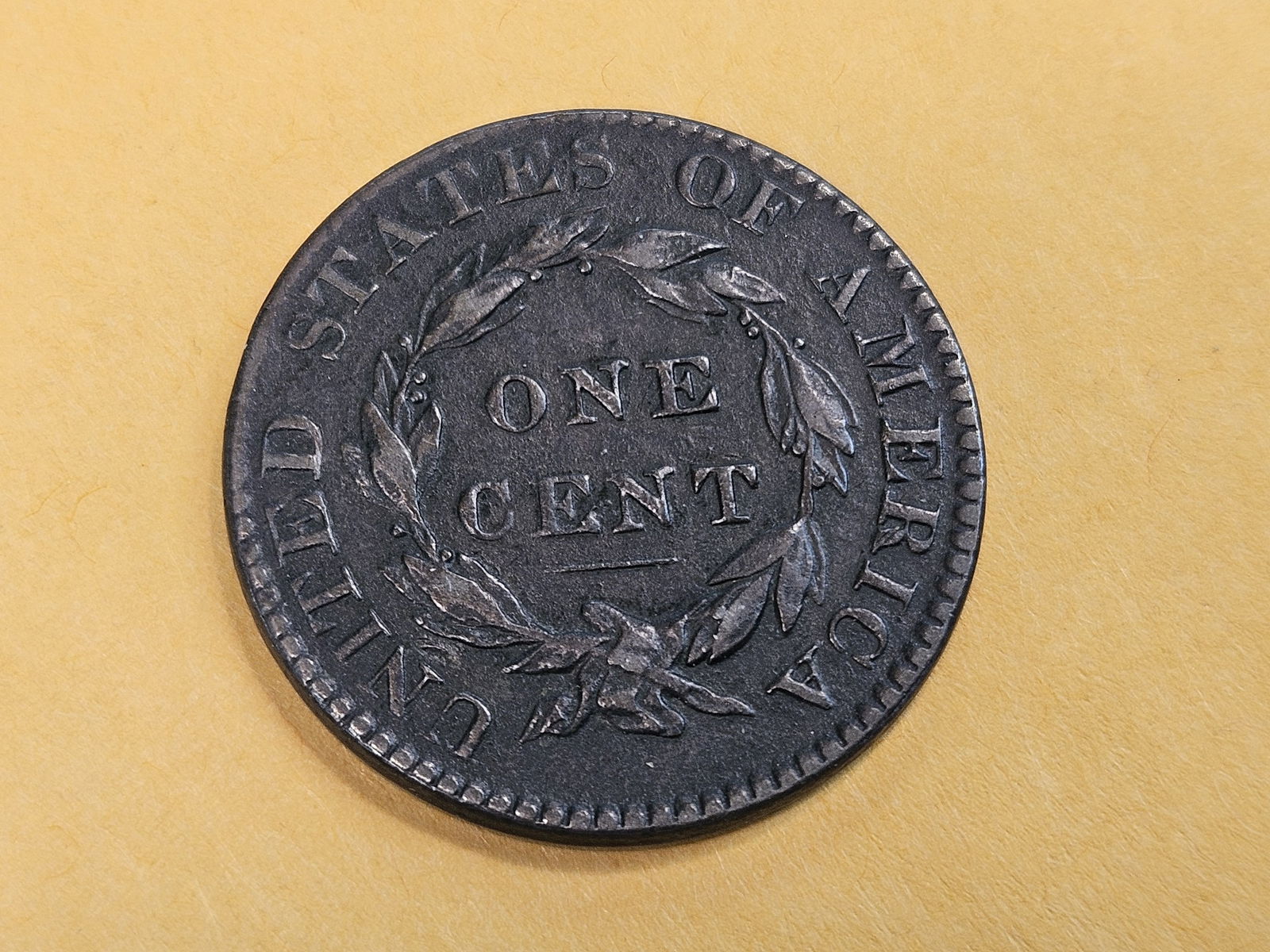 1822 Coronet Head Large Cent in Very Fine - 5