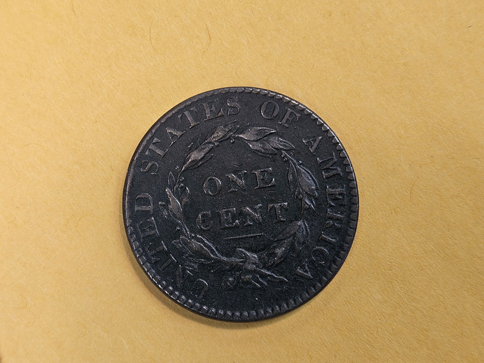 1822 Coronet Head Large Cent in Very Fine - 6