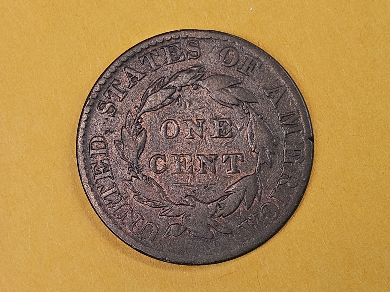 Better 1824 Coronet Head Large Cent - 5