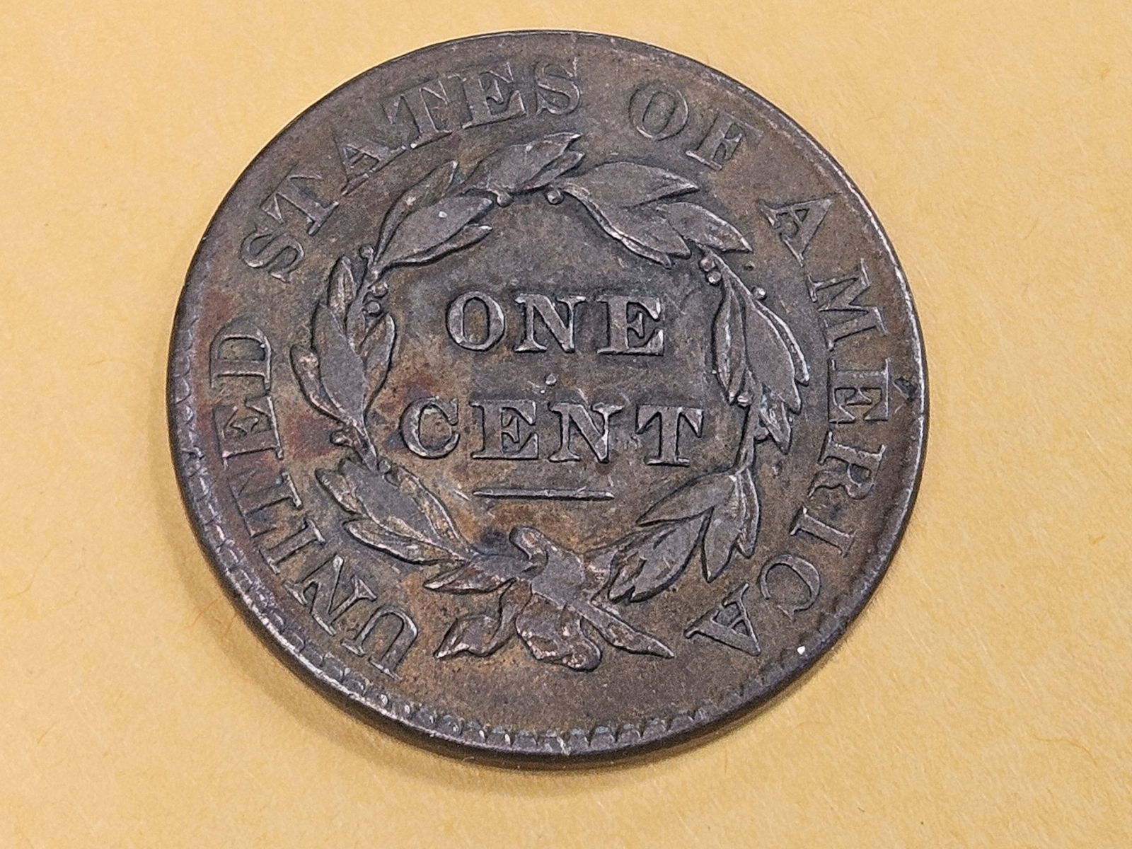 1828 Coronet Head Large Cent in Very Fine - 5
