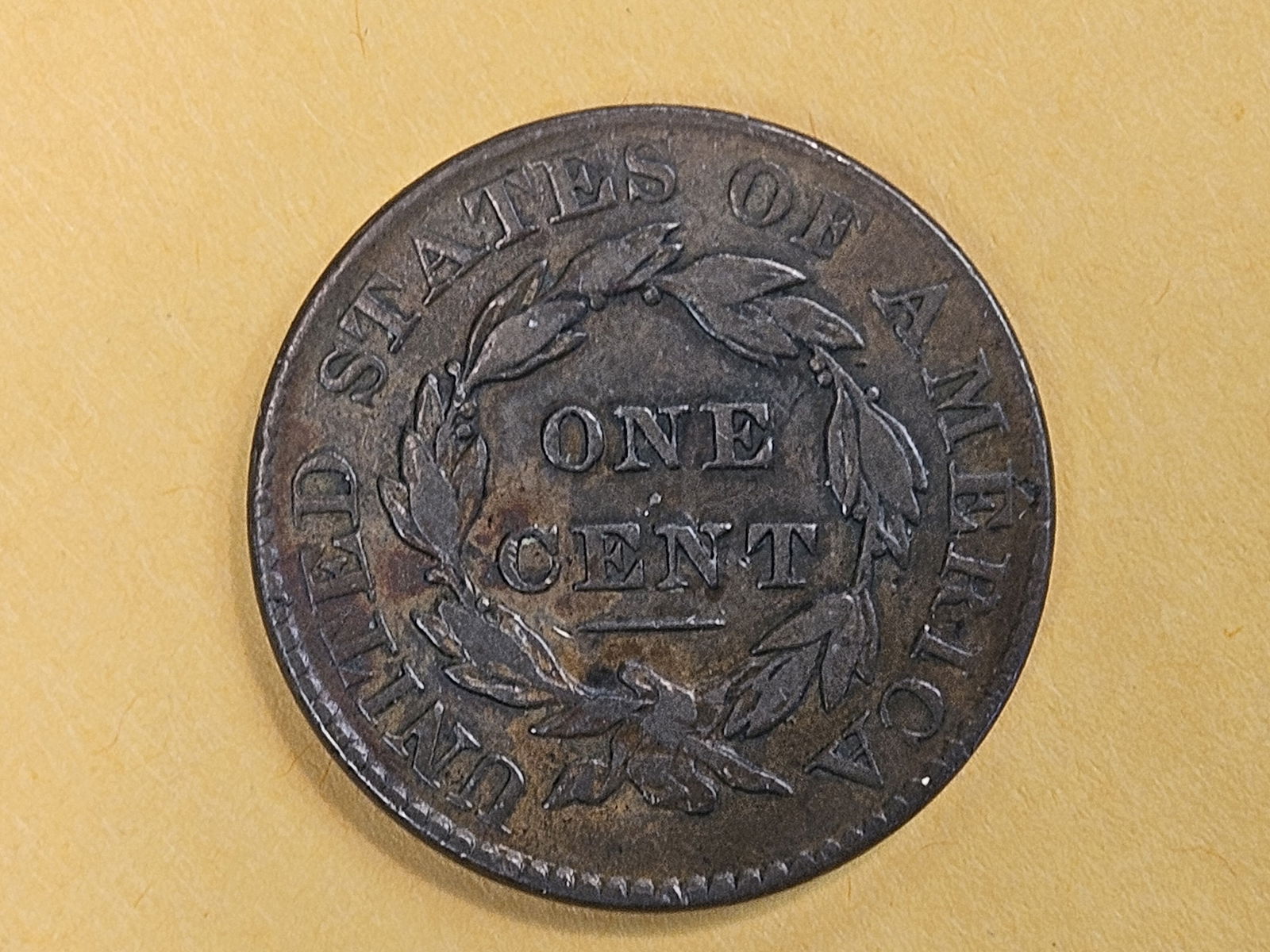 1828 Coronet Head Large Cent in Very Fine - 6