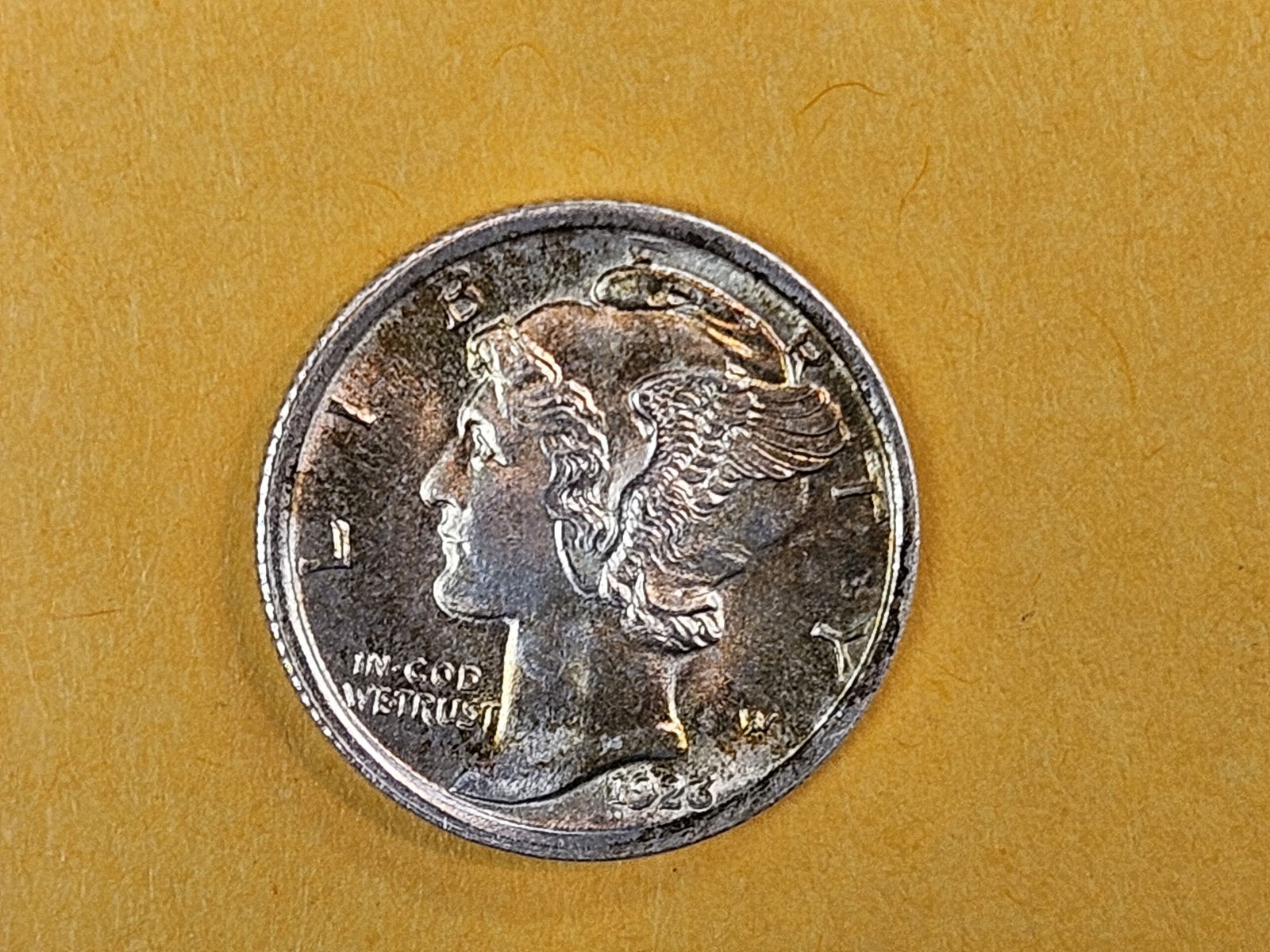GEM Brilliant Uncirculated 1923 Mercury Dime FSB - 7