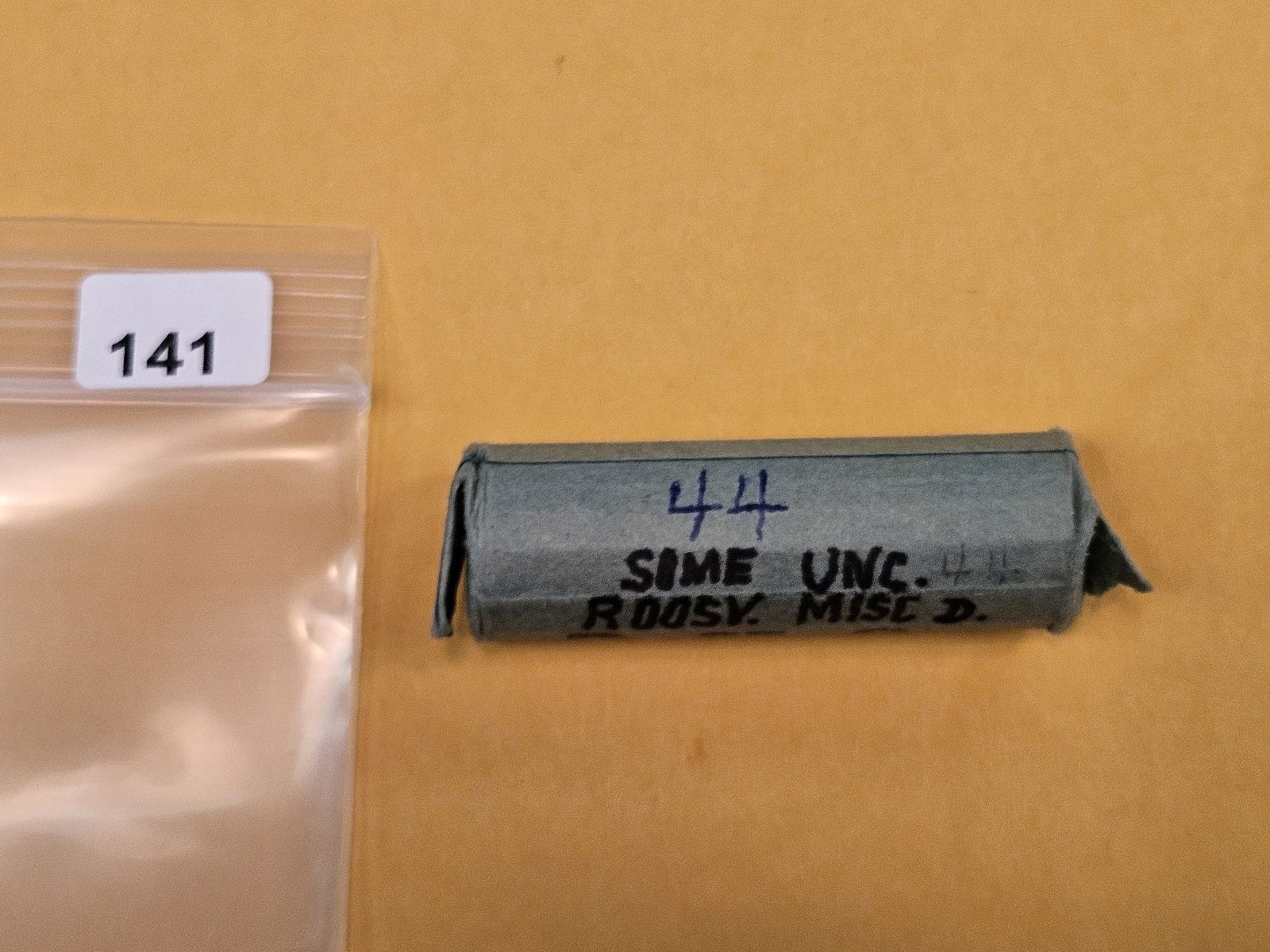 Full Roll of Silver Dimes: From an old collection. Probably all silver Roosevelts. Unchecked by us