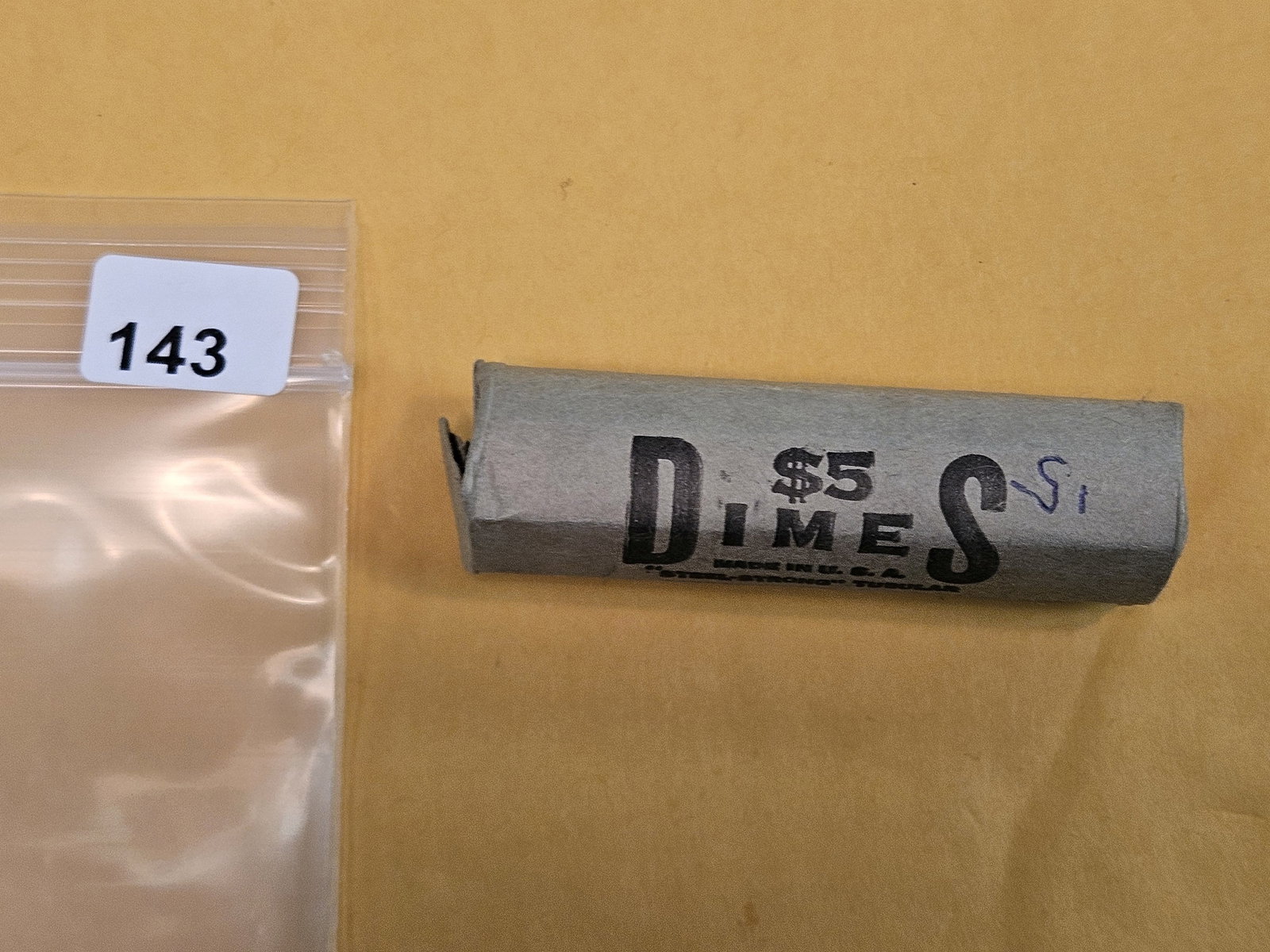 Full Roll of Silver Dimes (1 of 1)