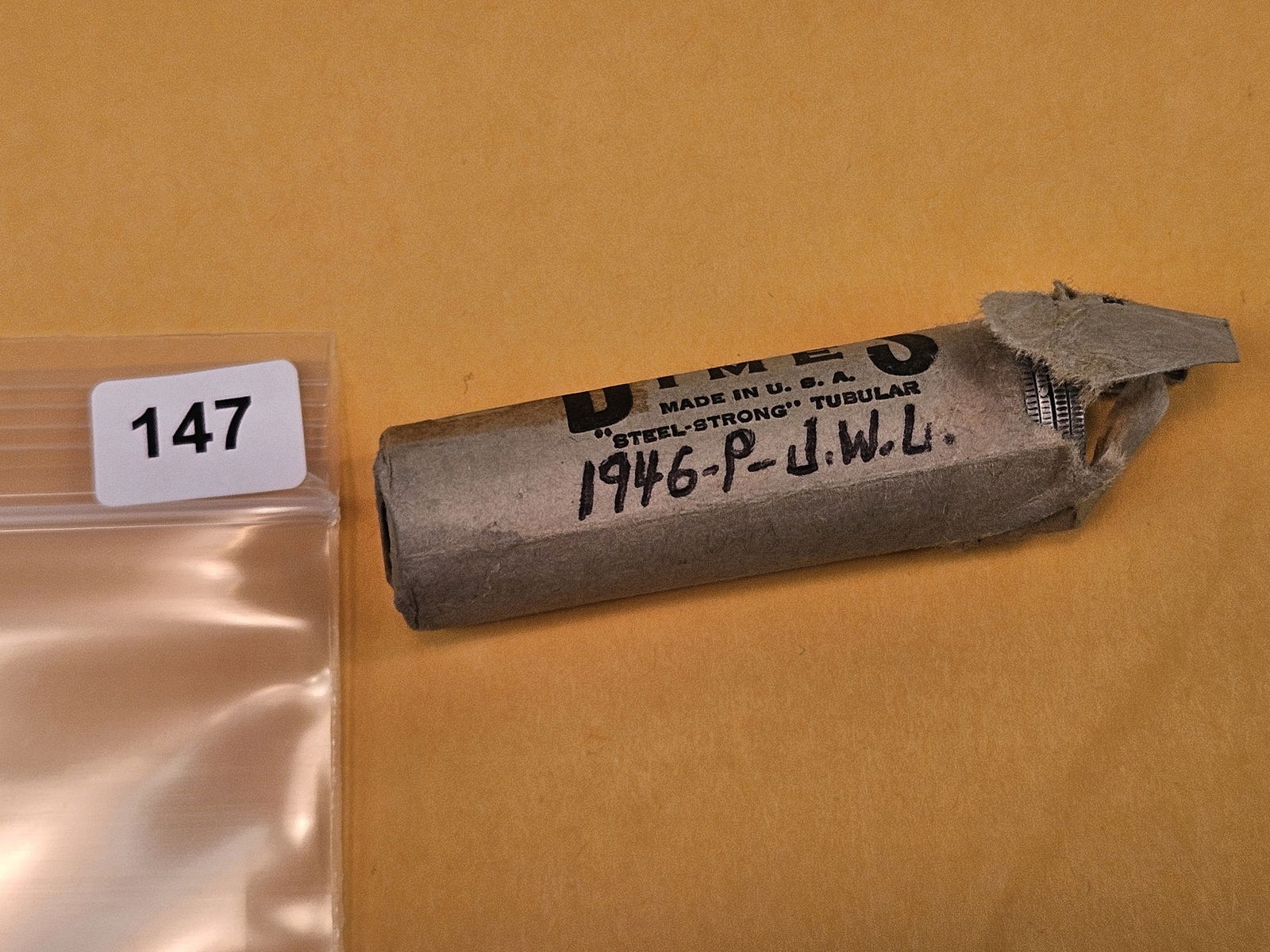 Full Roll of Silver Dimes (1 of 1)