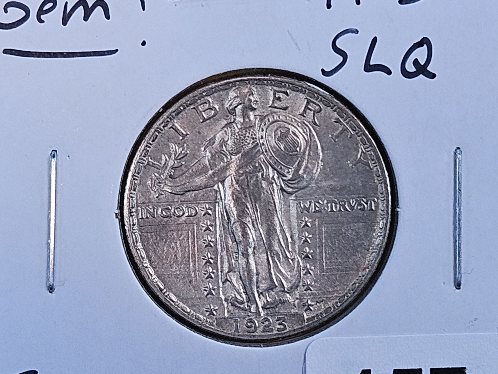 ** GEM Brilliant Uncirculated 1923 Standing Liberty Quarter (1 of 10)