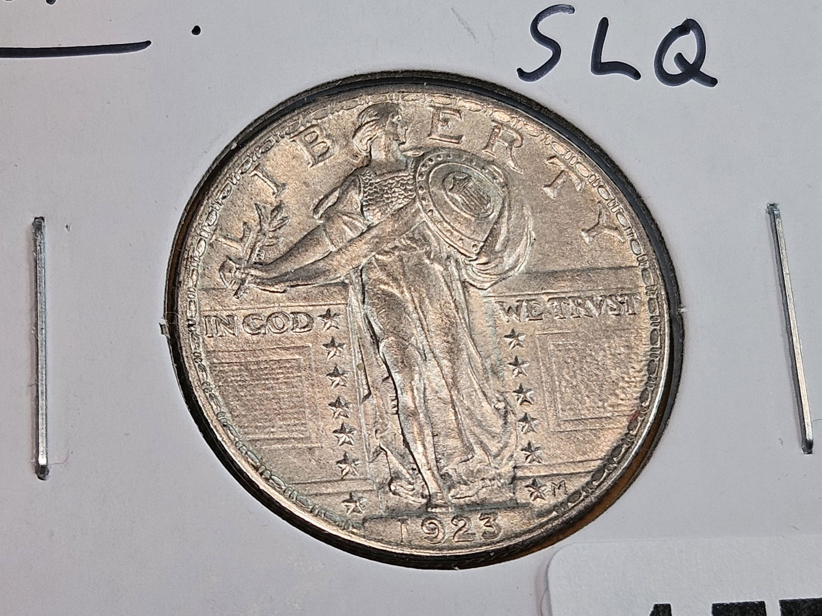 ** GEM Brilliant Uncirculated 1923 Standing Liberty Quarter - 3