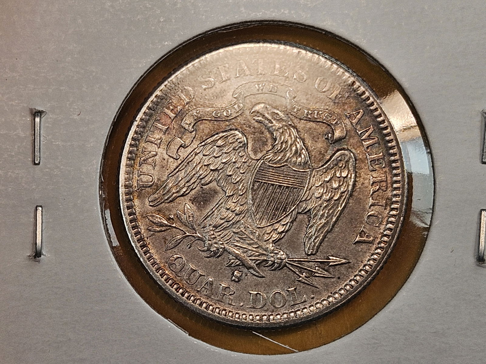 * CHOICE Brilliant Uncirculated Plus 1877-S Seated Liberty Quarter - 10