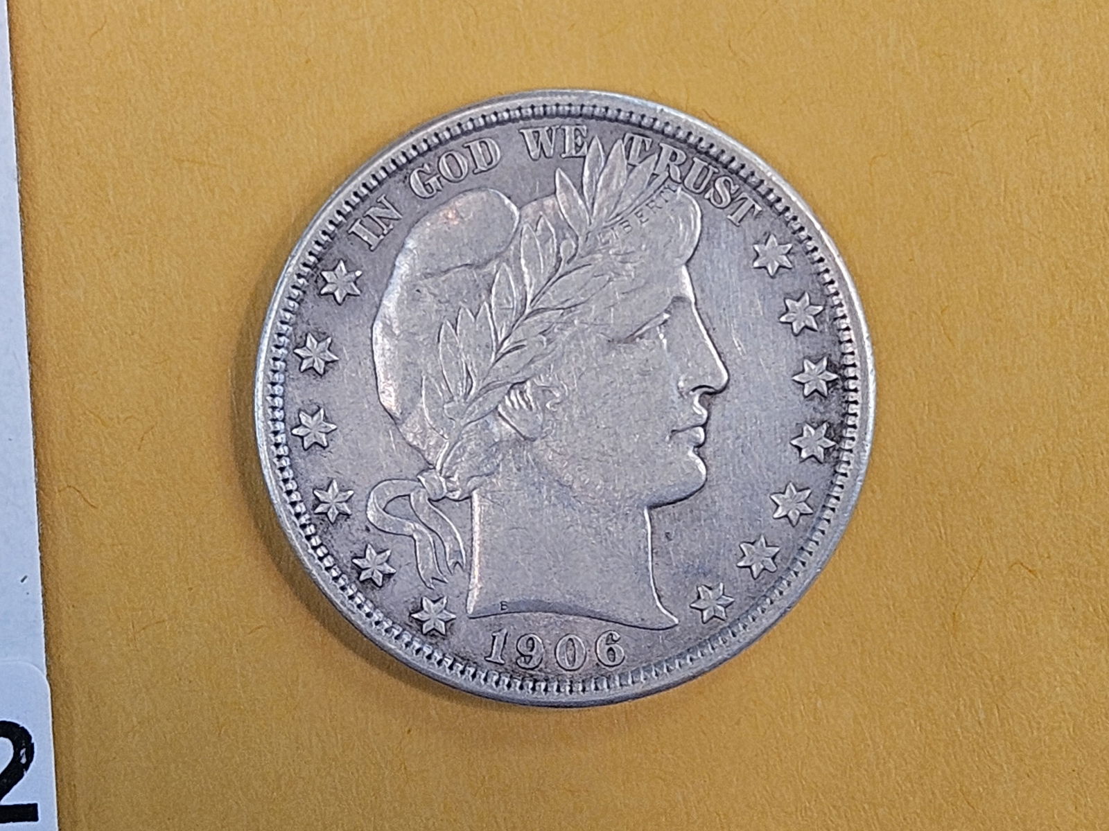 1906-D Barber Half Dollar in Extra Fine (1 of 6)