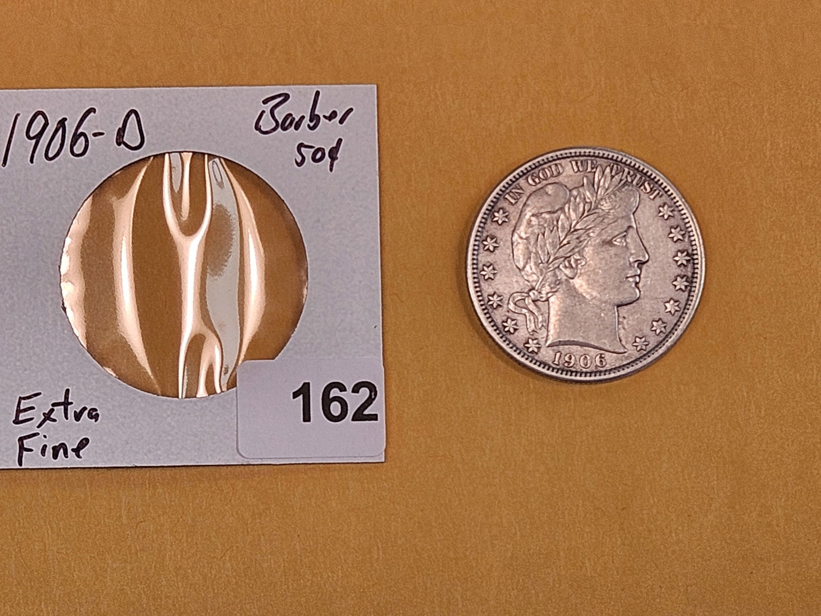 1906-D Barber Half Dollar in Extra Fine - 2