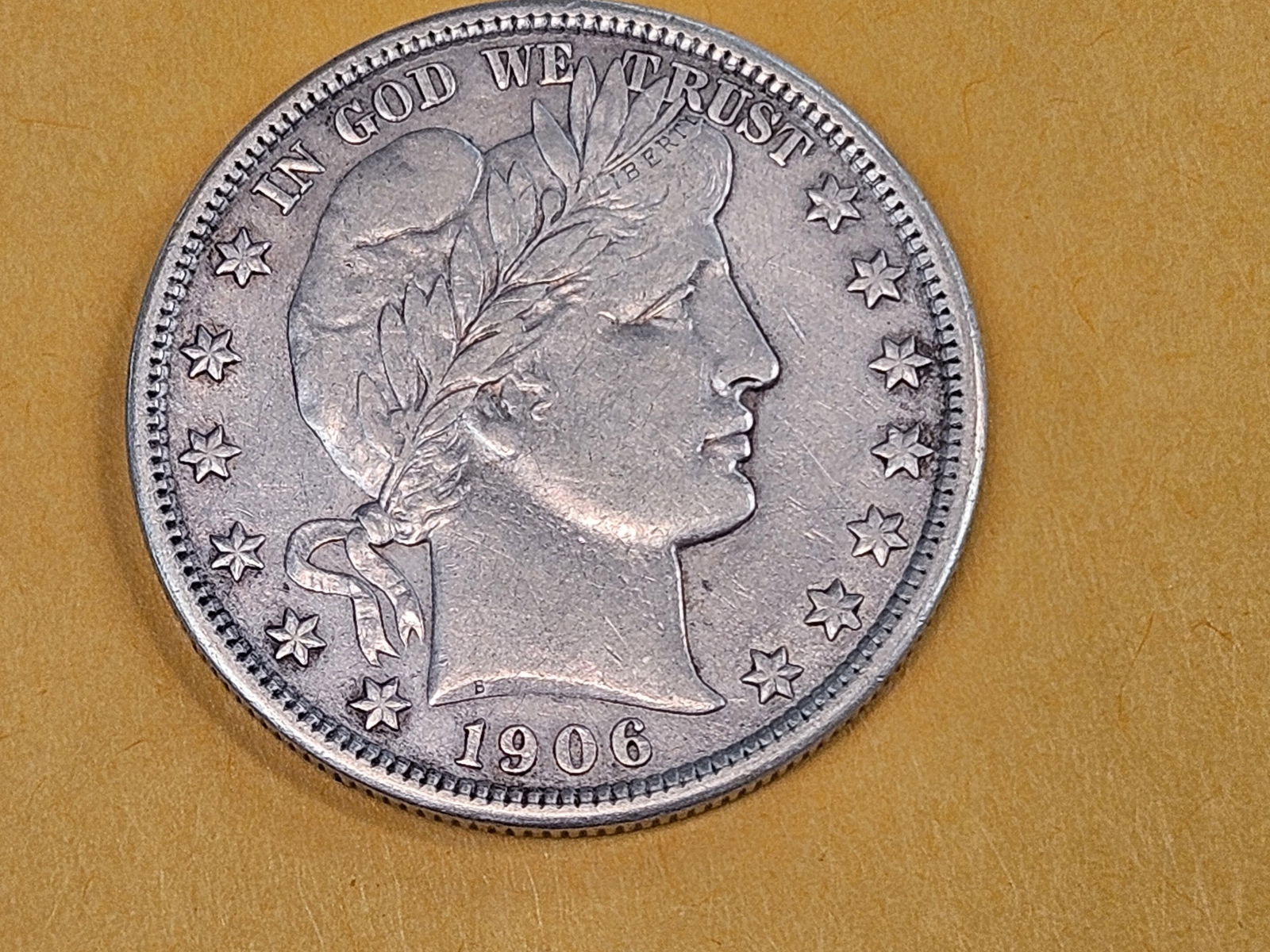 1906-D Barber Half Dollar in Extra Fine - 3