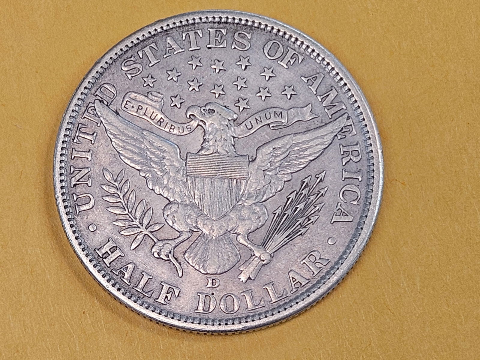 1906-D Barber Half Dollar in Extra Fine - 5