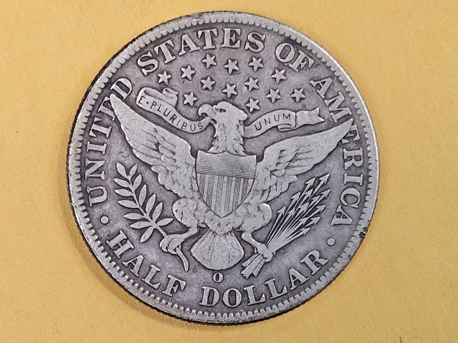 1908-O Barber Half Dollar in Very Fine plus - 5