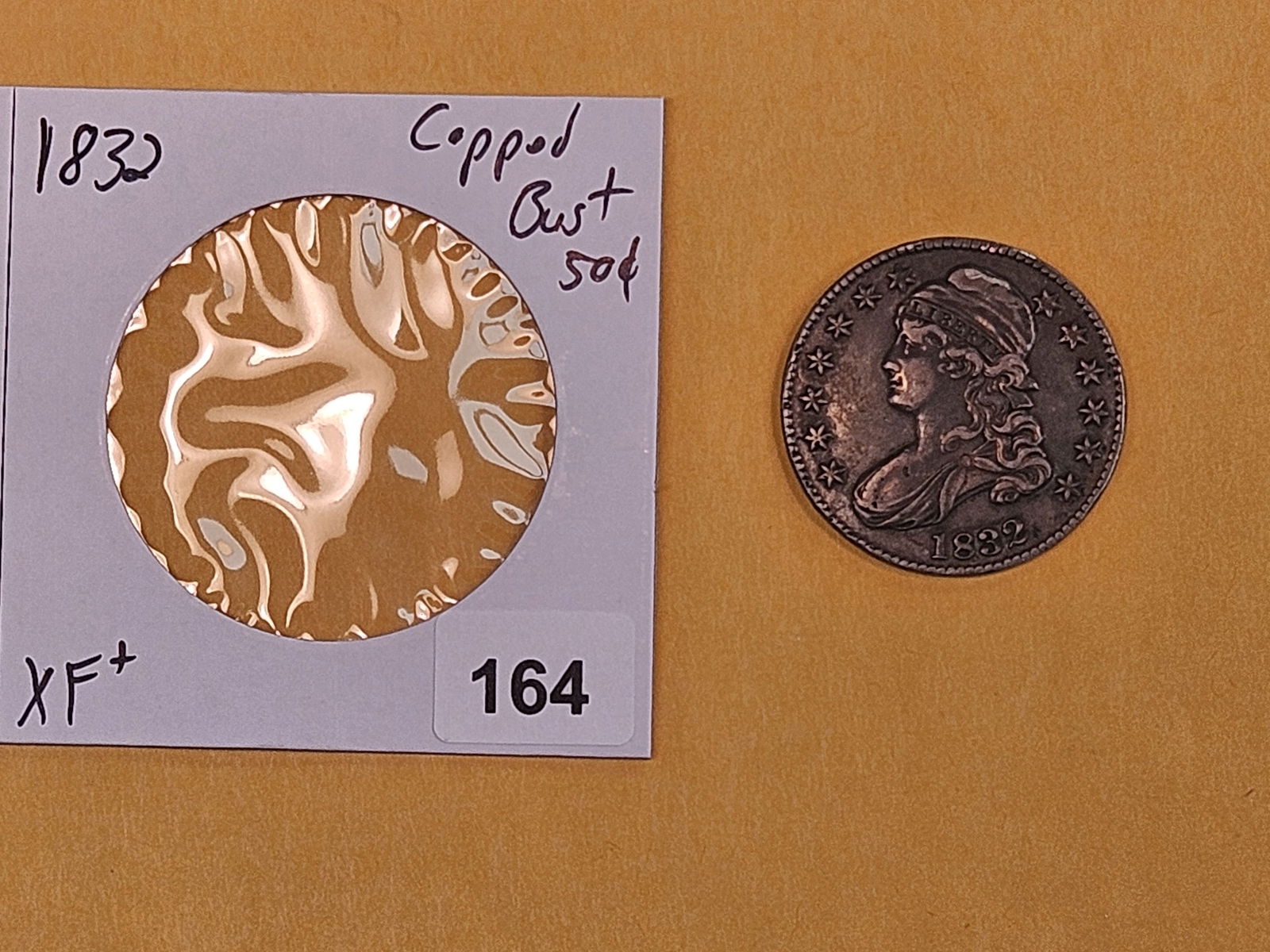 1832 Capped Bust Half Dollar in Extra Fine plus - 2