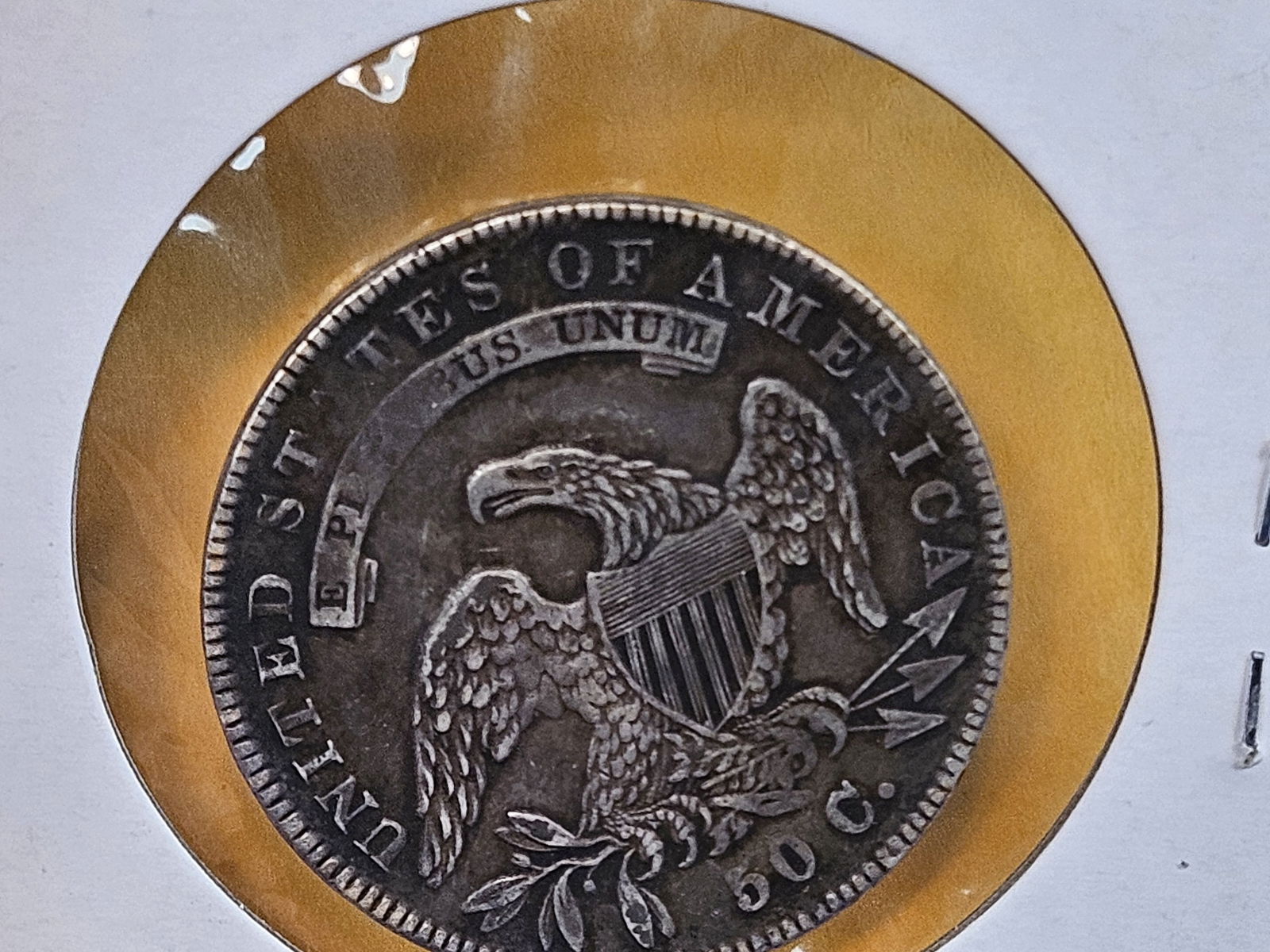 1834 Capped Bust Half Dollar in Extra Fine plus - 5
