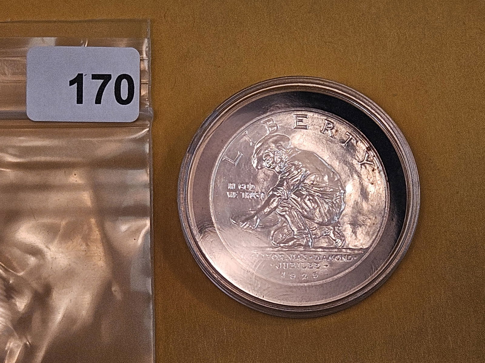 GEM Brilliant Uncirculated 1925 California Commemorative silver half Dollar - 2