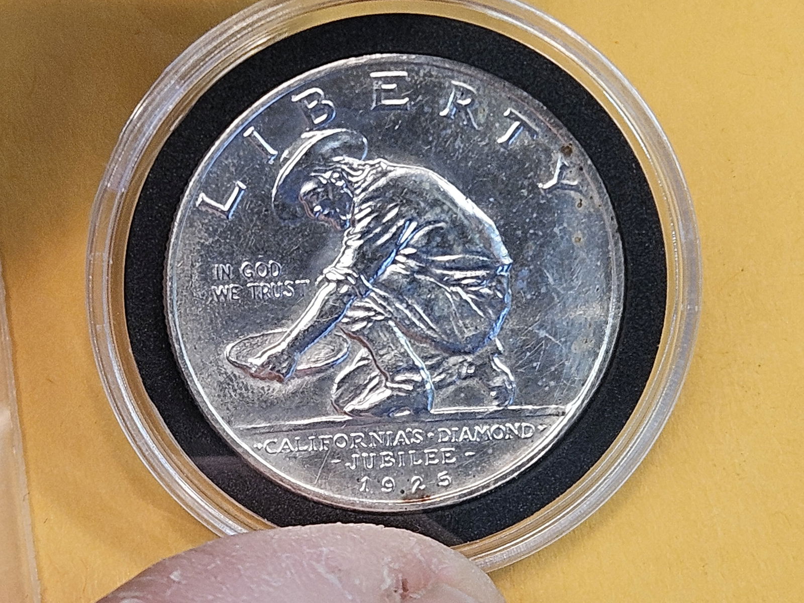 GEM Brilliant Uncirculated 1925 California Commemorative silver half Dollar - 5