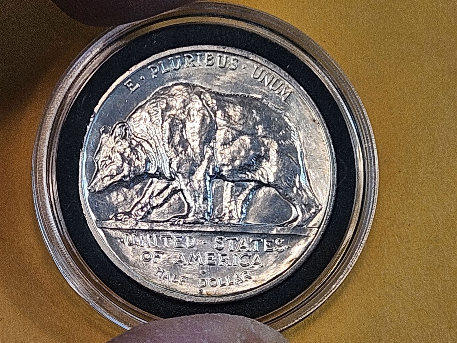 GEM Brilliant Uncirculated 1925 California Commemorative silver half Dollar - 7