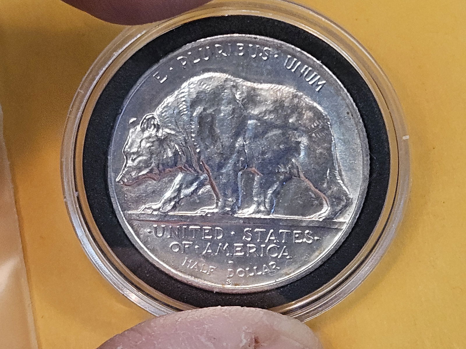 GEM Brilliant Uncirculated 1925 California Commemorative silver half Dollar - 9