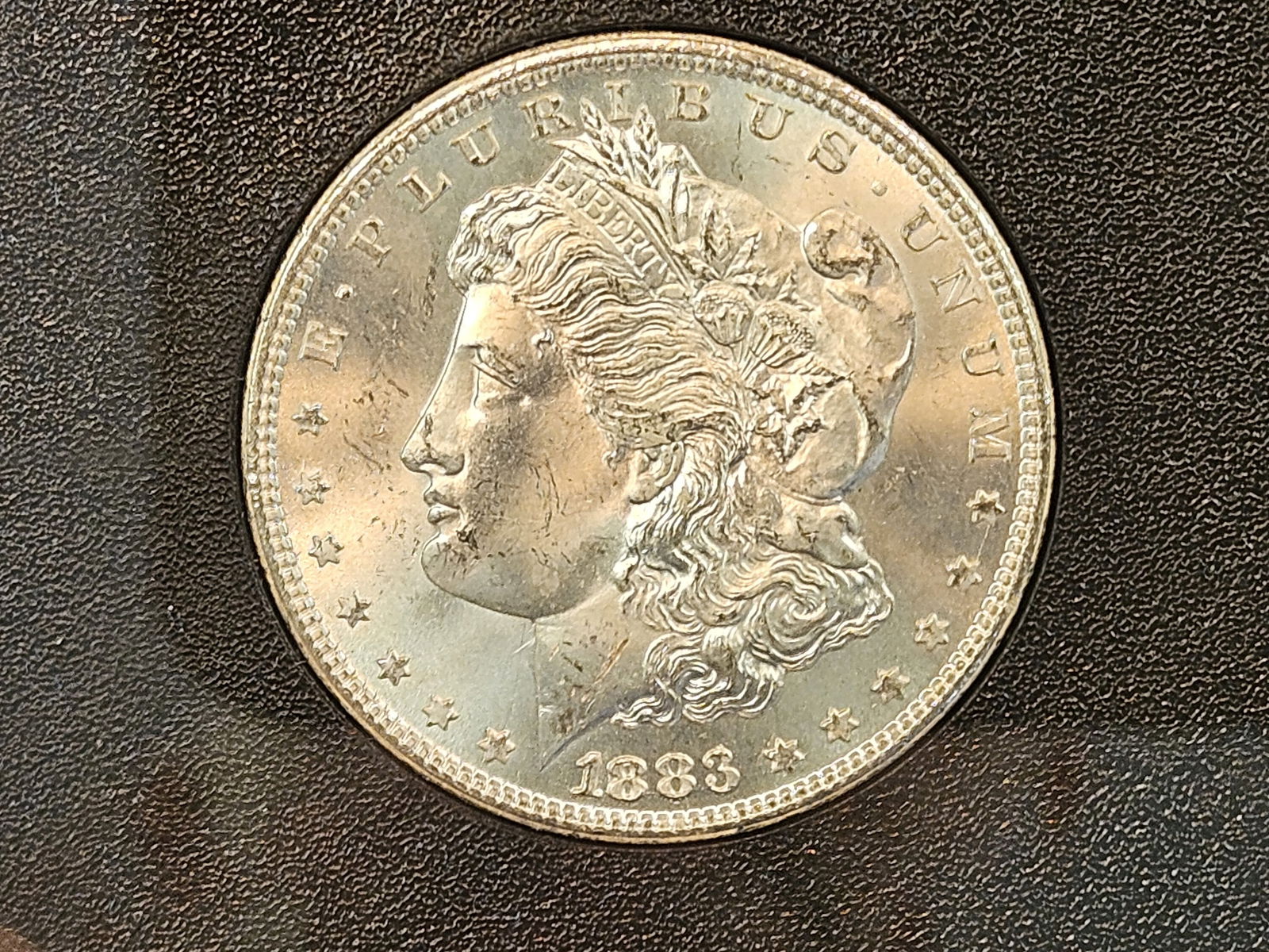** KEY DATE ** GSA 1883-CC Morgan Dollar in Very Choice Brilliant Uncirculated - 4