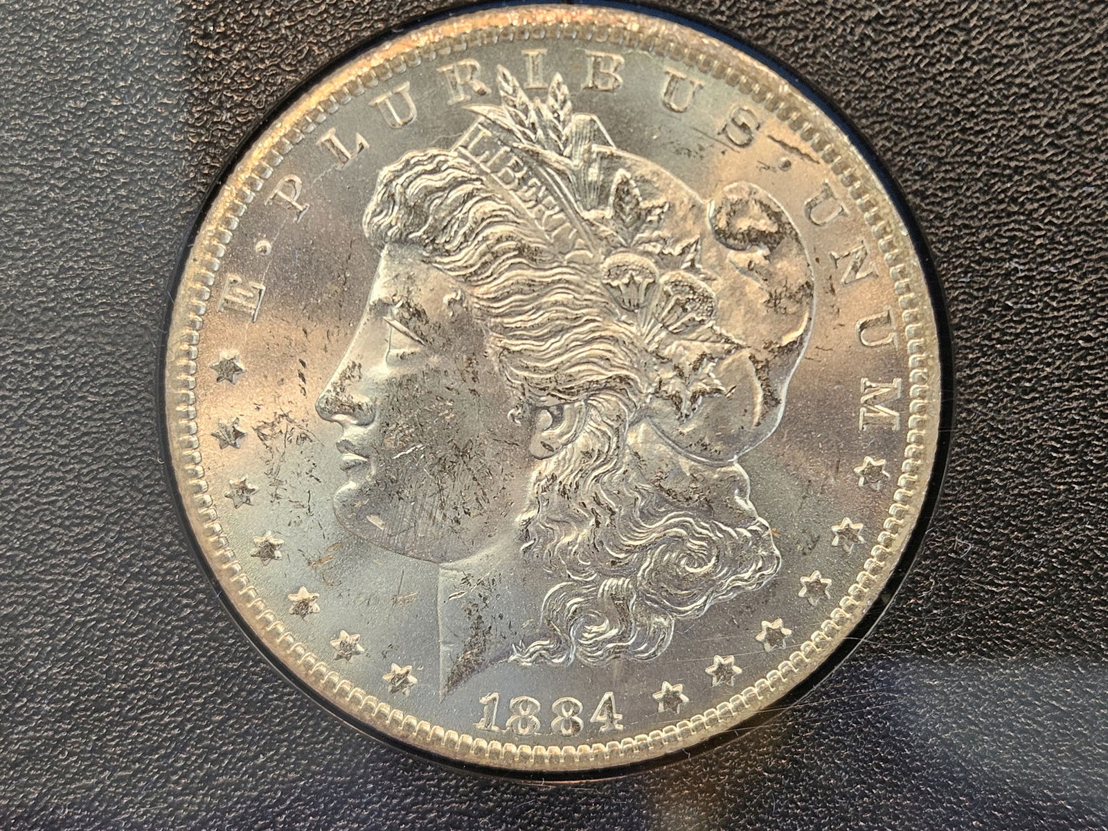 ** KEY DATE ** GSA 1884-CC Morgan Dollar in Very Choice Brilliant Uncirculated - 4