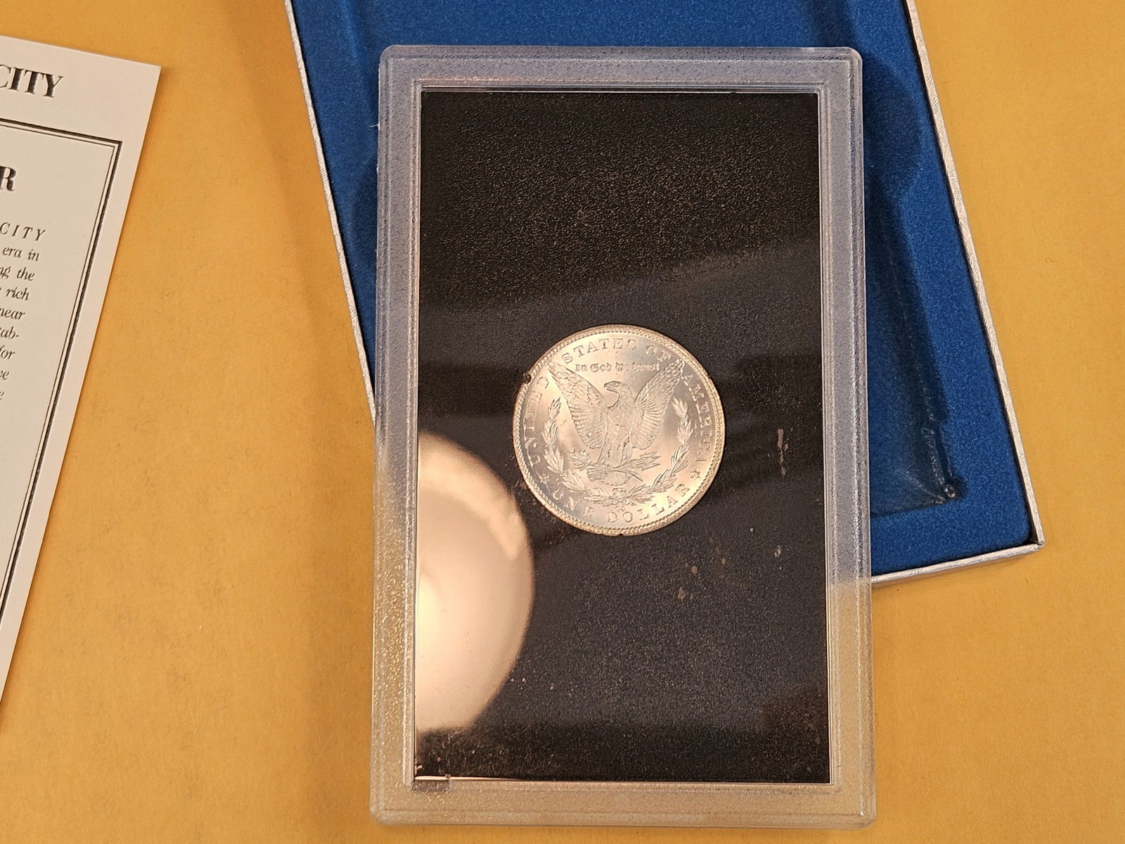 ** KEY DATE ** GSA 1884-CC Morgan Dollar in Very Choice Brilliant Uncirculated - 5