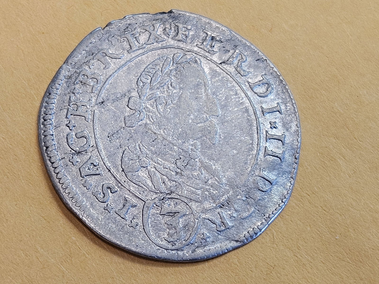 1628 Austria silver 3 kreuzer - 3