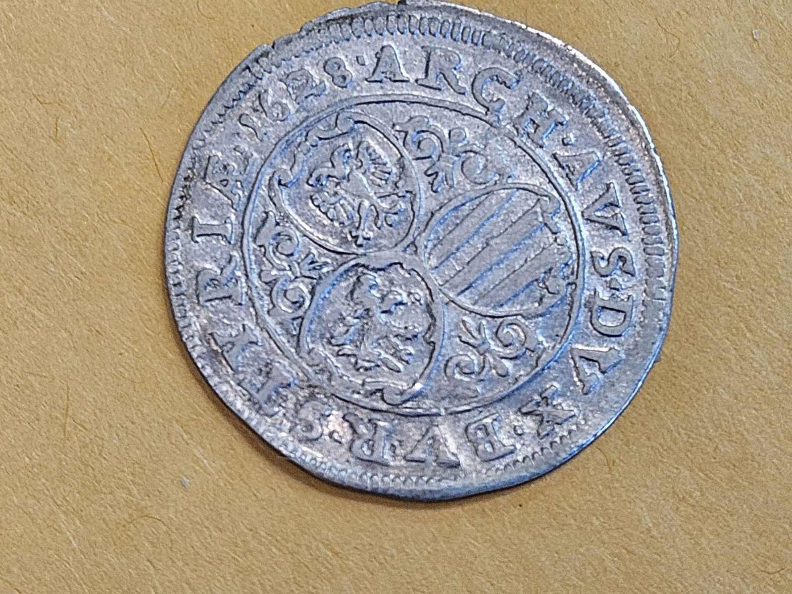 1628 Austria silver 3 kreuzer - 5